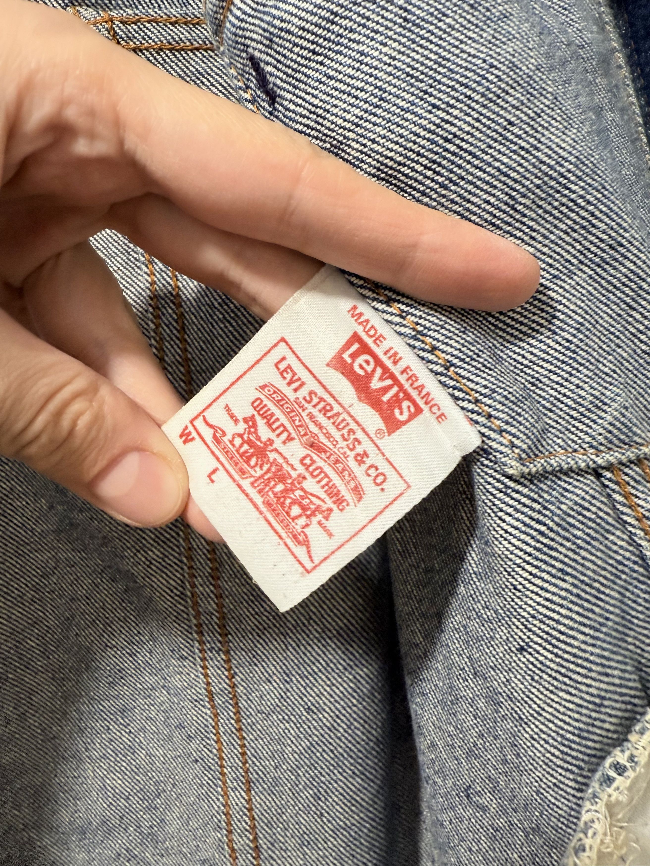 Levi's Men's Levi's 1980 Vintage David Bowie Trucker Jacket S-M Size US S / EU 44-46 / 1 - 6 Thumbnail