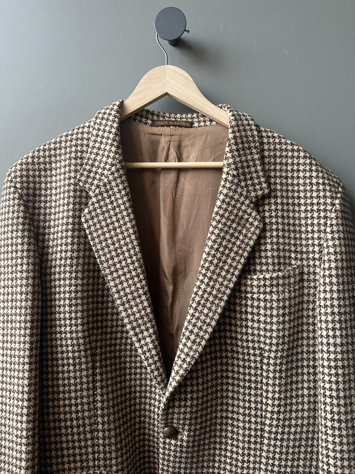 Harris Tweed Vintage Harris Tweed Wool Scotland Knit Blazer Size 54L - 2 Thumbnail