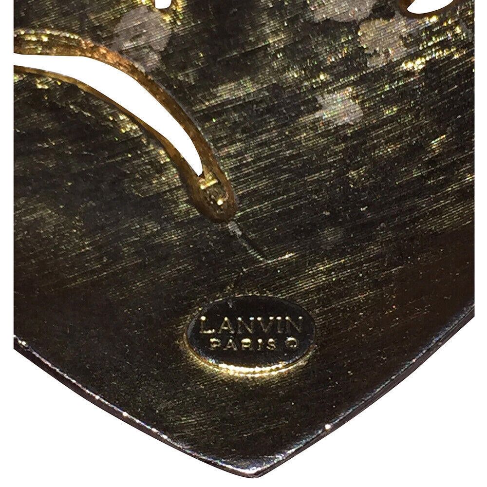 Lanvin Lanvin Floral Enamel Pendant Necklace Size ONE SIZE - 5 Thumbnail
