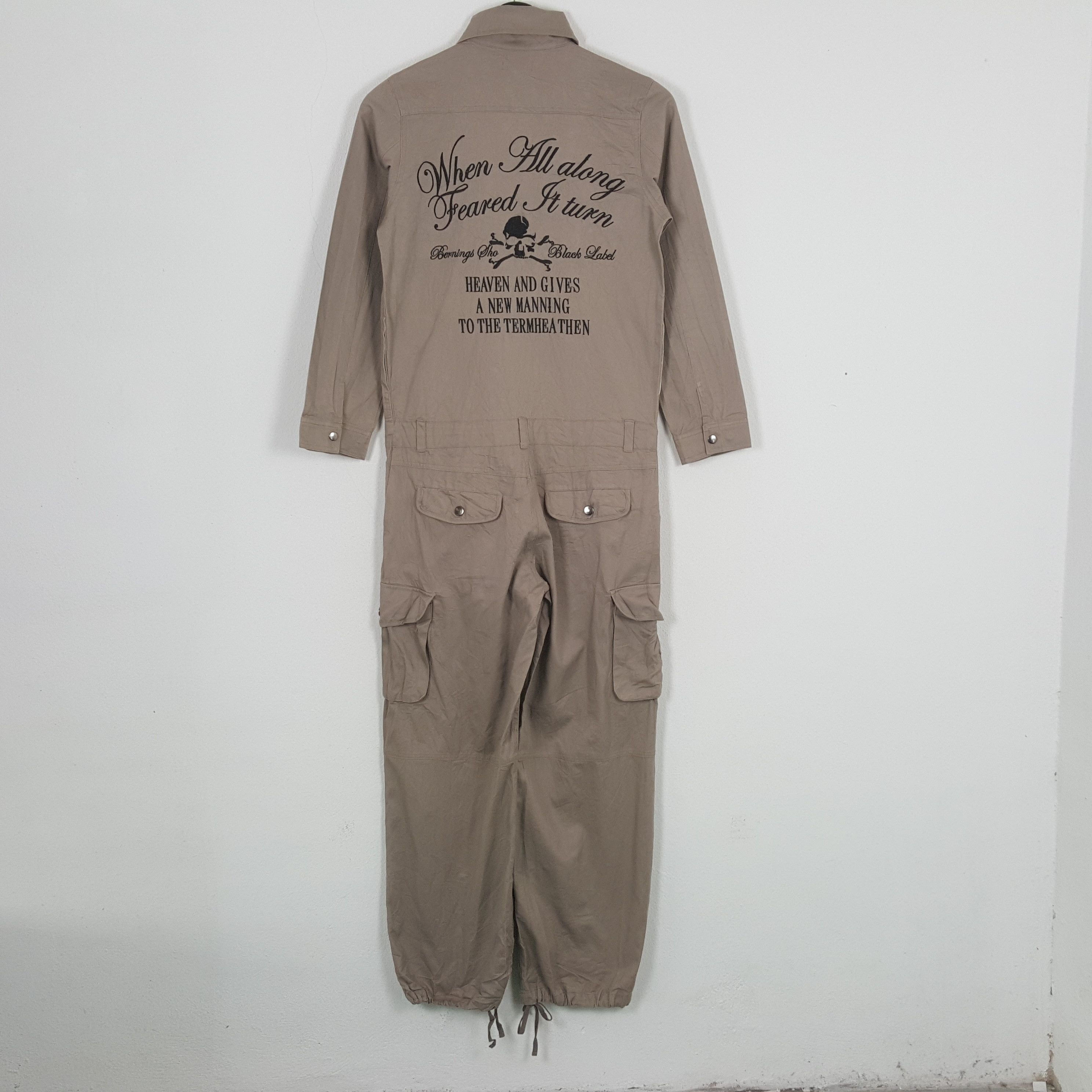 Vintage BERNINGS Coverall Jacket C284N18 Size US S / EU 44-46 / 1 - 1 Thumbnail