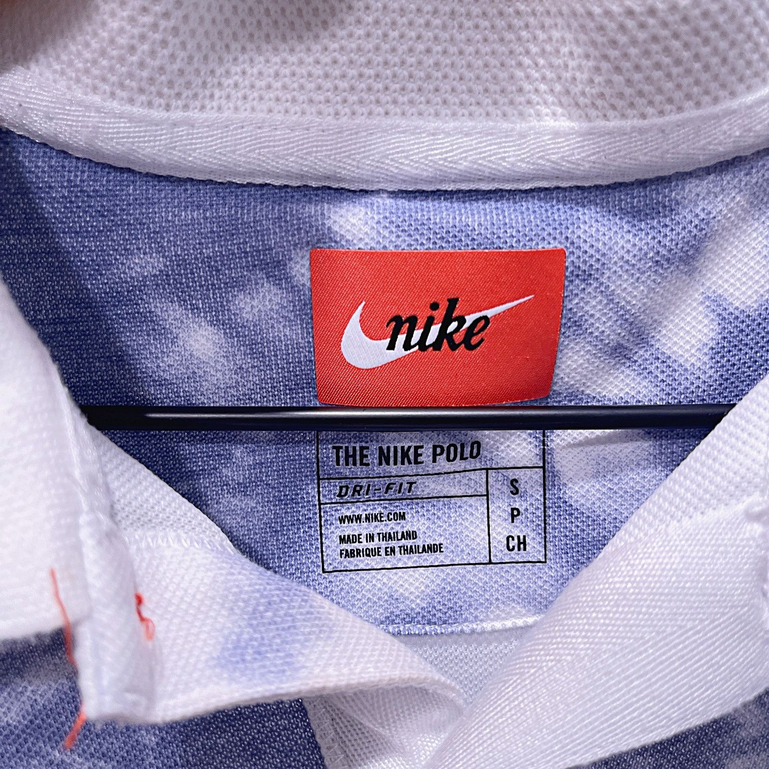 Nike Nike Golf Pique Knit Polo Shirt Blue Tie Dye Dri Fit Mens S Size US S / EU 44-46 / 1 - 5 Thumbnail