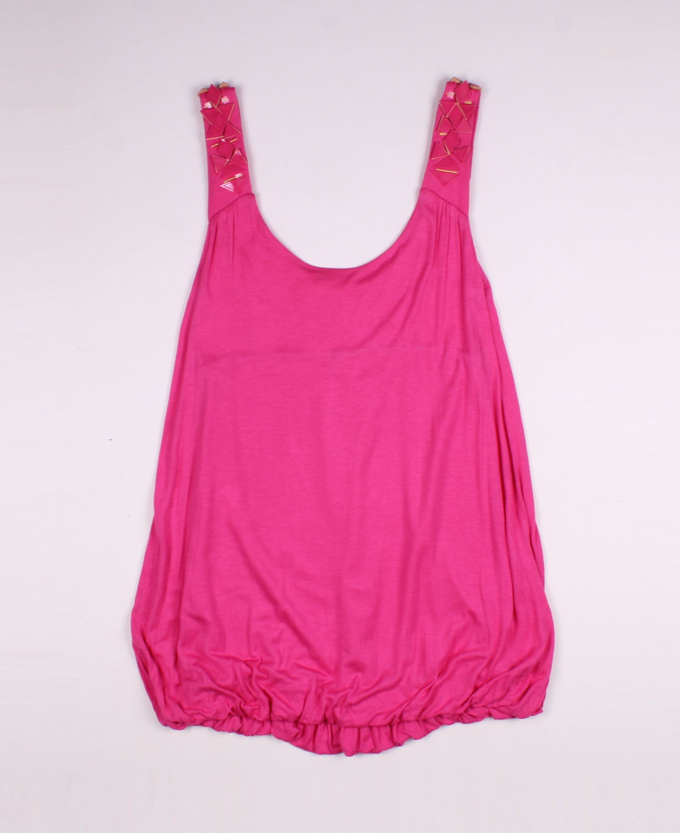 Miss Sixty × Vintage Vintage Miss Sixty Y2K Pink Bubble Tunic Top Size S / US 4 / IT 40 - 10 Thumbnail