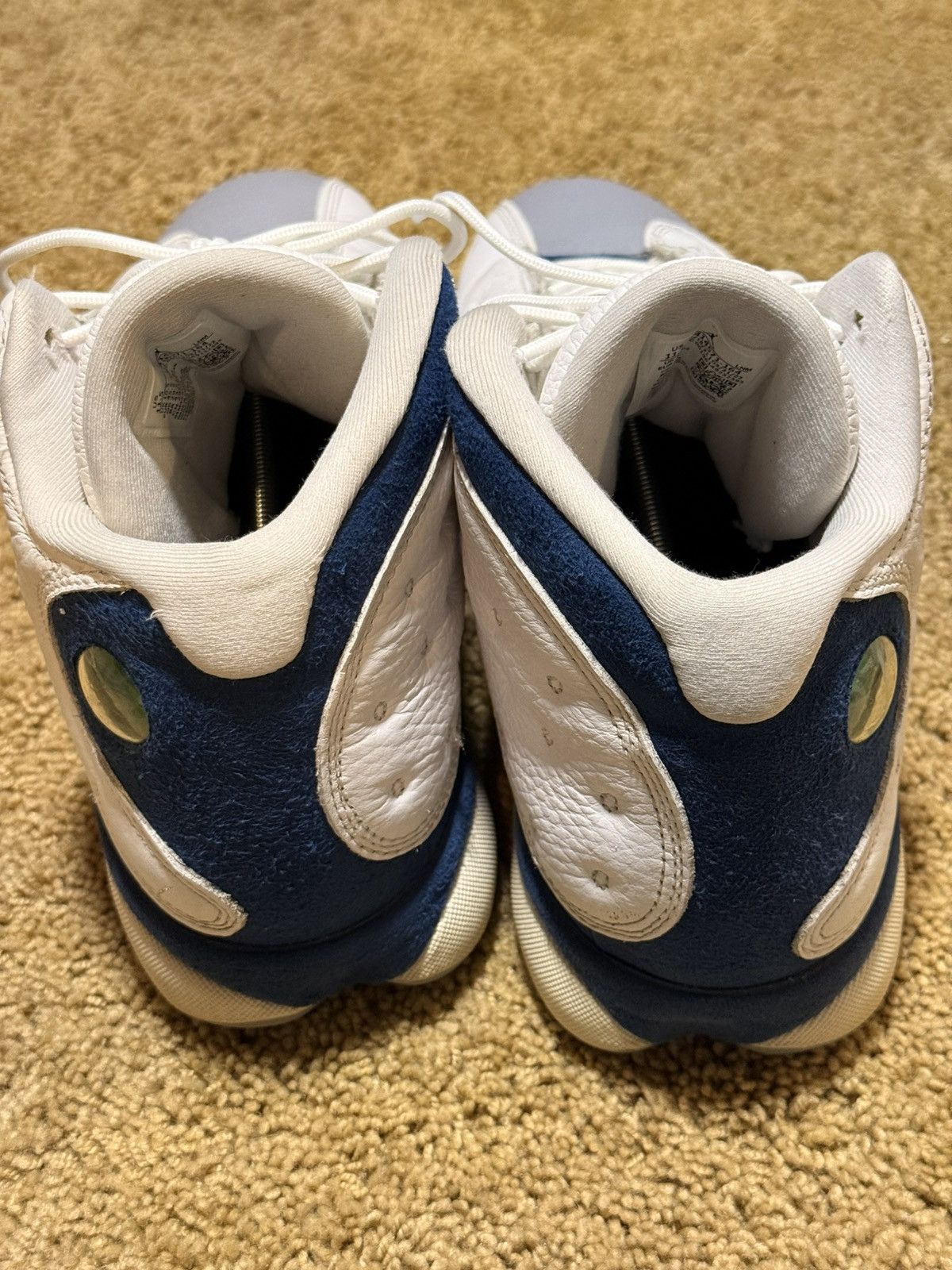 Jordan Brand Nike Air Jordan 13 Retro French Blue 414571-164 Size 11.5 Size US 11.5 / EU 44-45 - 6 Thumbnail