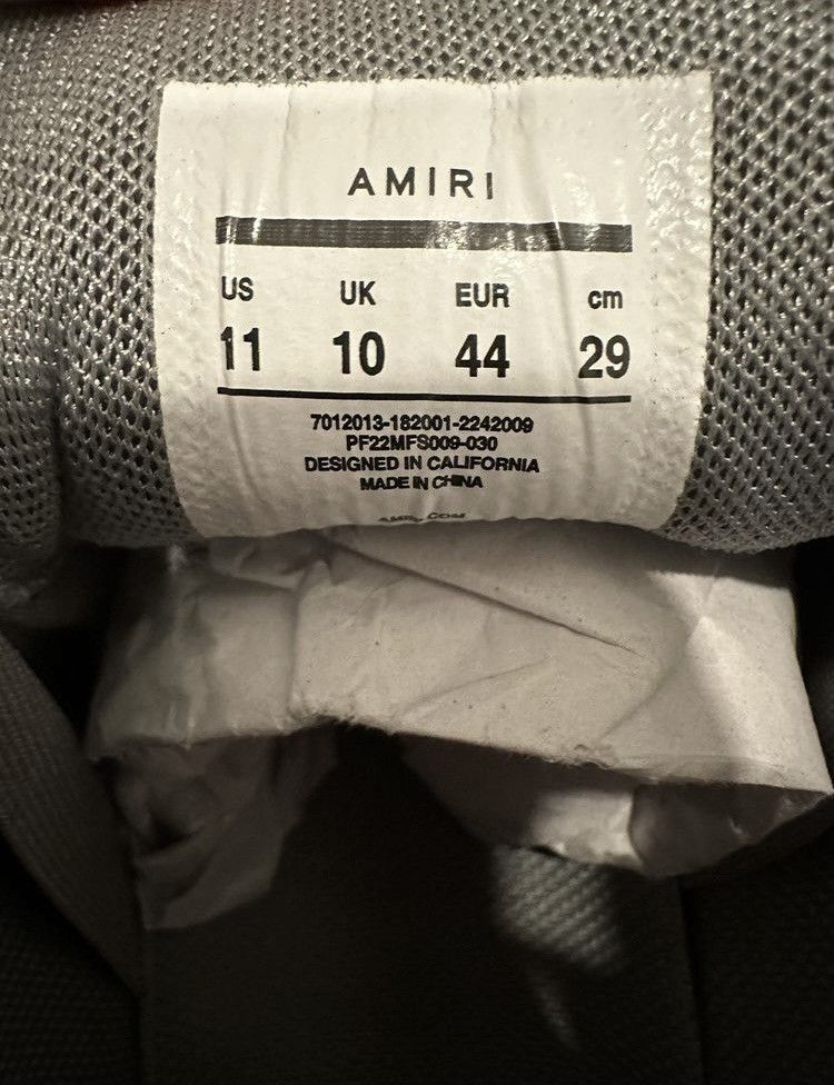 Amiri Amiri Bone Runner Size 11 Size US 11 / EU 44 - 7 Thumbnail