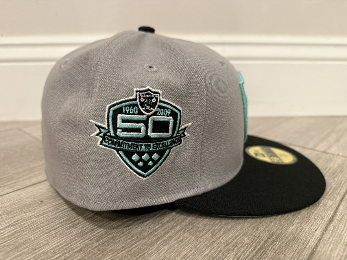 NFL × New Era Las Vegas Raiders Hat Club New Era Minty Mountain Sz 7 3/8 Size ONE SIZE - 2 Thumbnail