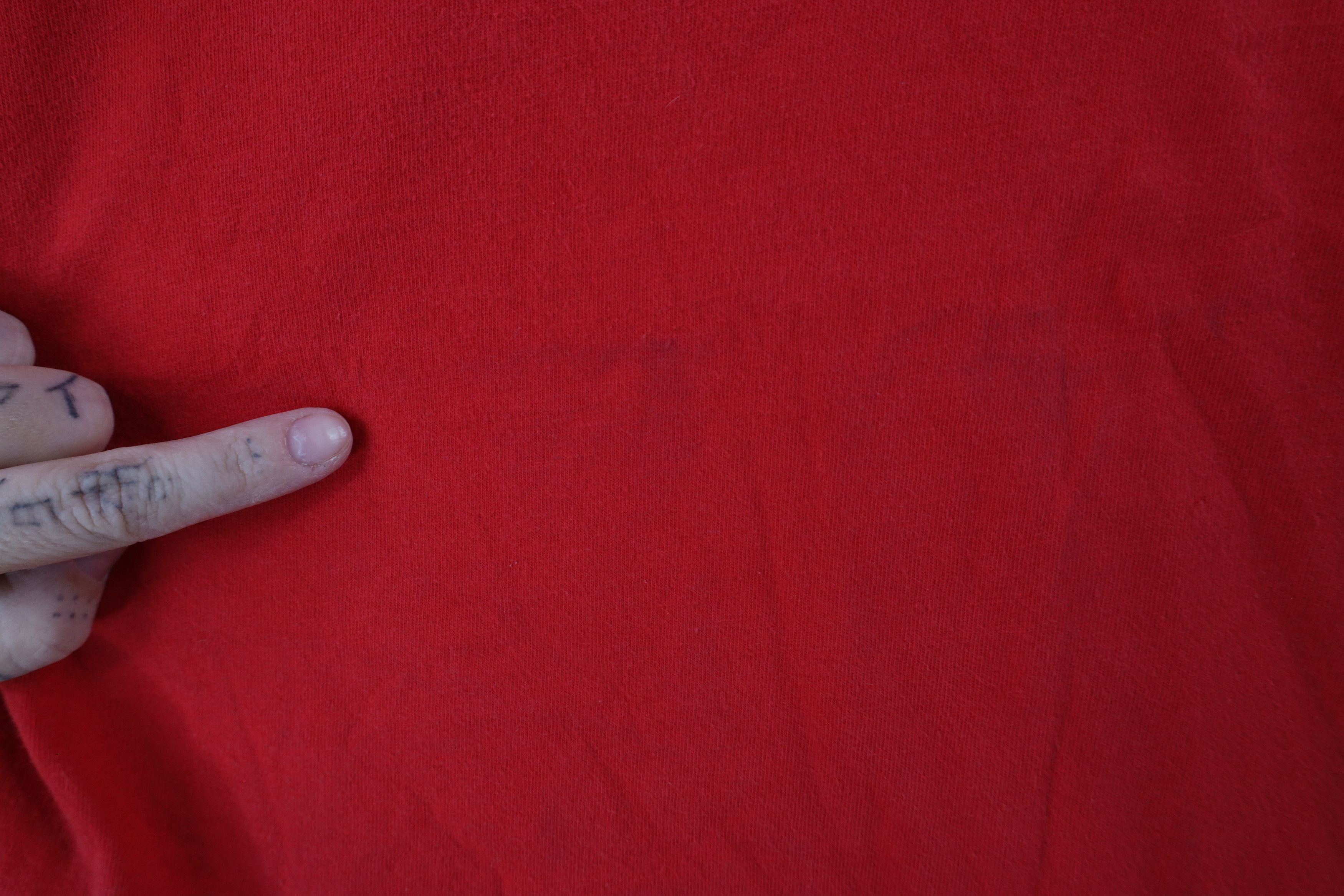 The North Face × Vintage Vintage The North Face Spell Out Big Logo T-Shirt Red Size US XXL / EU 58 / 5 - 5 Thumbnail