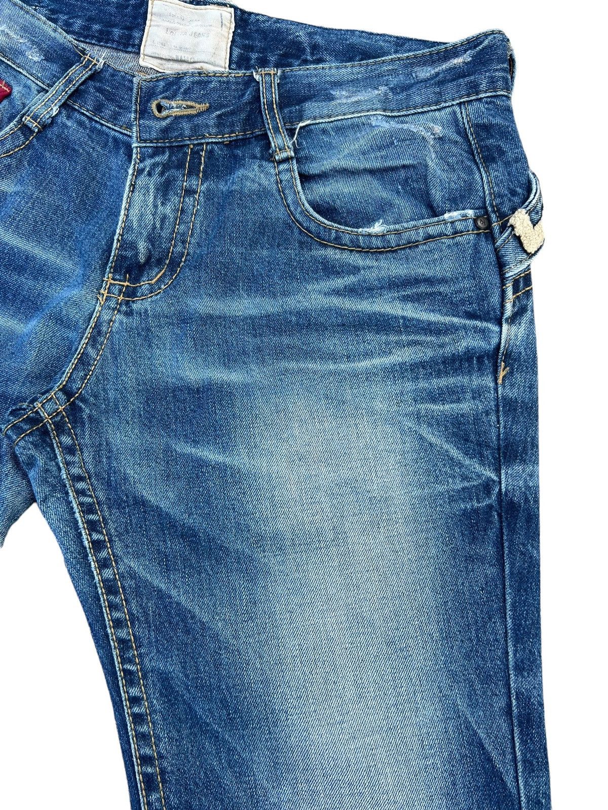 Japanese Brand RARE! Yoshitomo Nara Lolita Vintage Denim Jeans Size US 32 / EU 48 - 9 Thumbnail