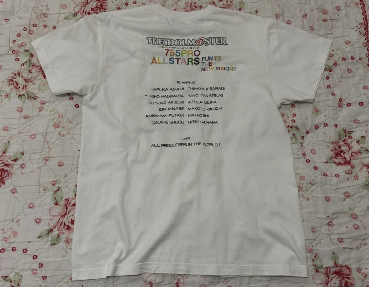 Band Tees × Japanese Brand 🎤🎶 THE IDOLM@STER Producer Meeting 2️⃣0️⃣1️⃣7️⃣ Tshirt 🎶🎤 Size US L / EU 52-54 / 3 - 3 Thumbnail