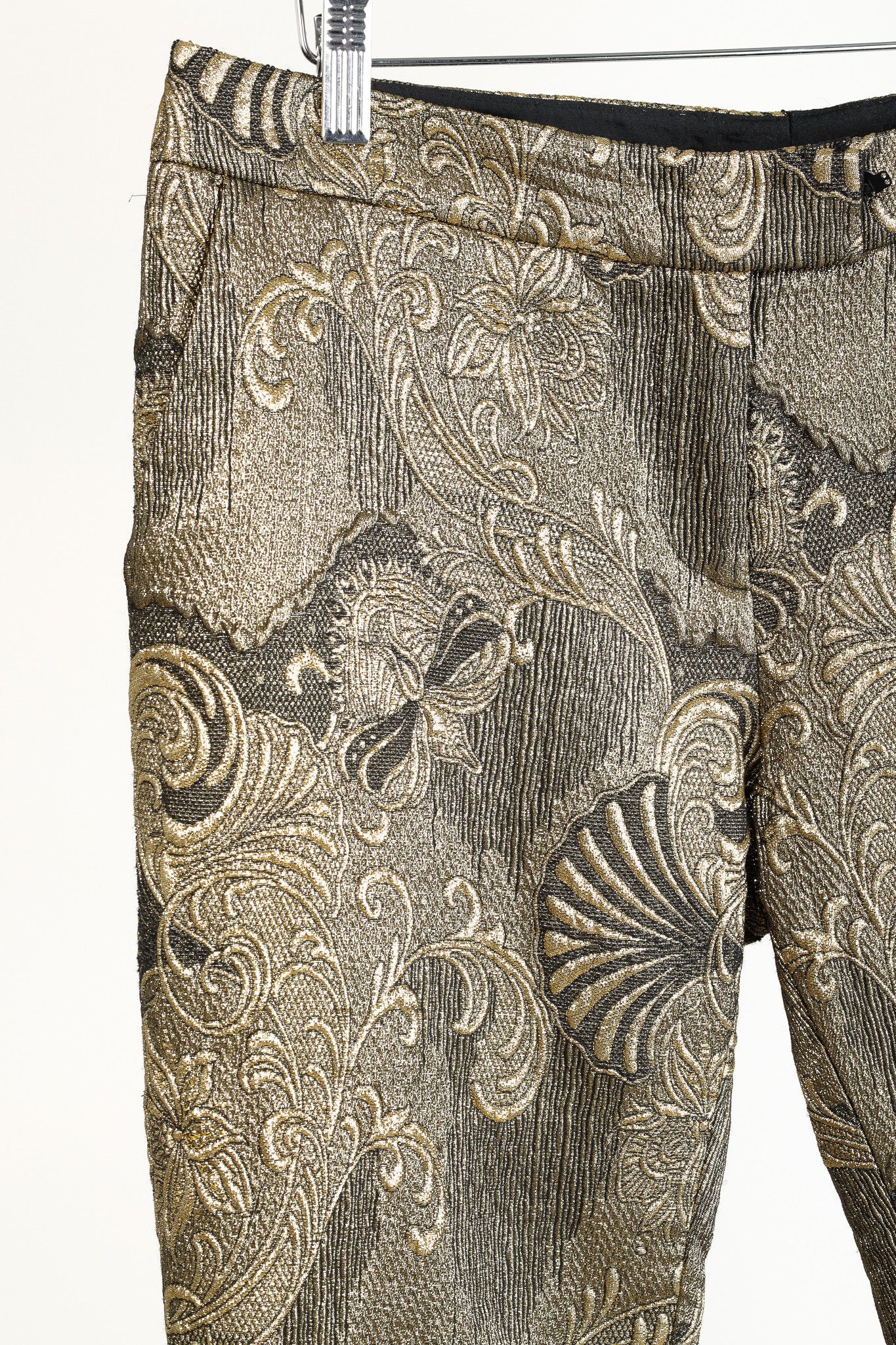 Other Camilla and Marc Sublime Gold Brocade Jacquard Pants Size 30" / US 8 / IT 44 - 3 Thumbnail