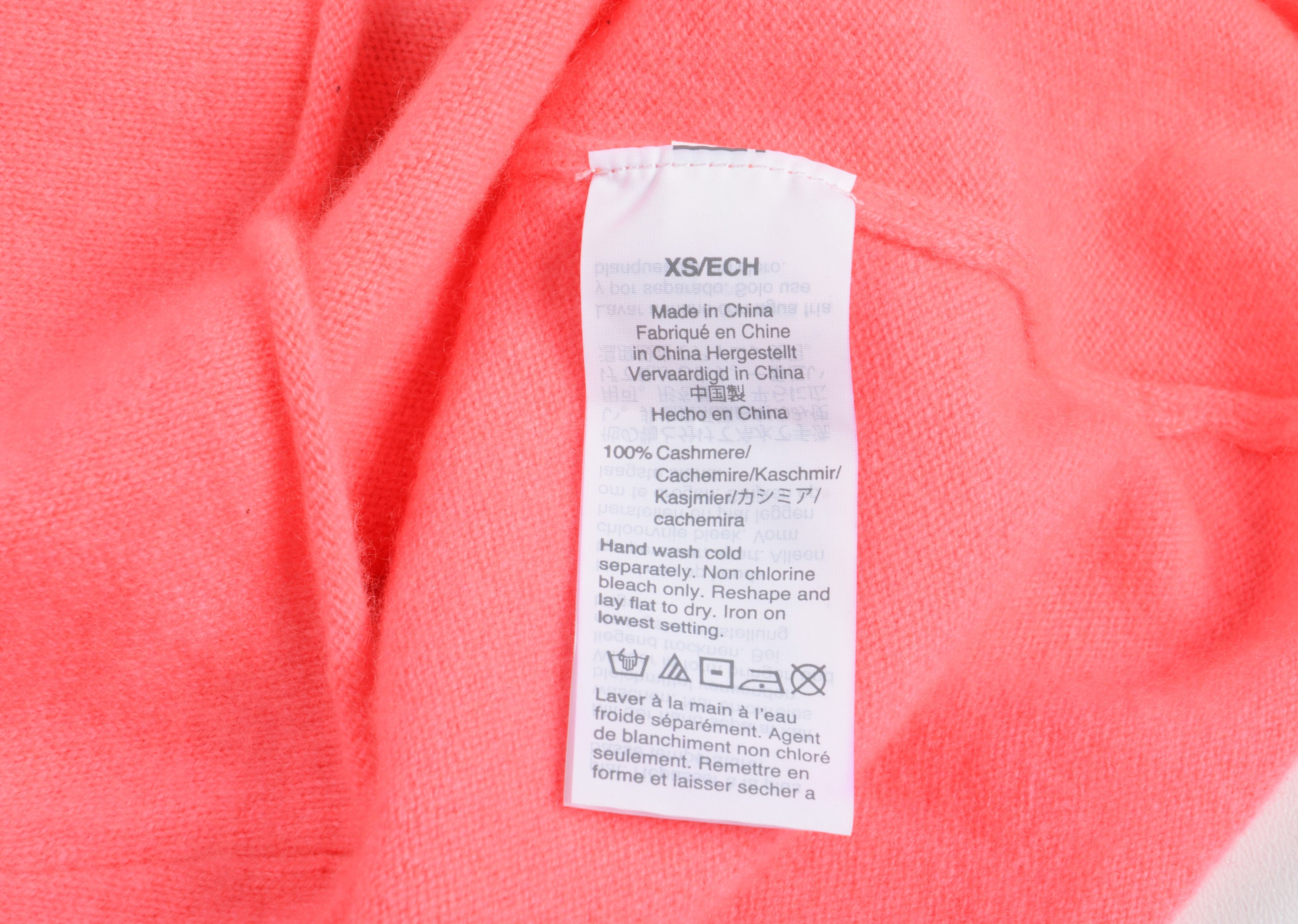 J.Crew J.Crew Y2K Kidcore Soft Cashmere Cherry Short Sleeve Top Size XS / US 0-2 / IT 36-38 - 7 Thumbnail