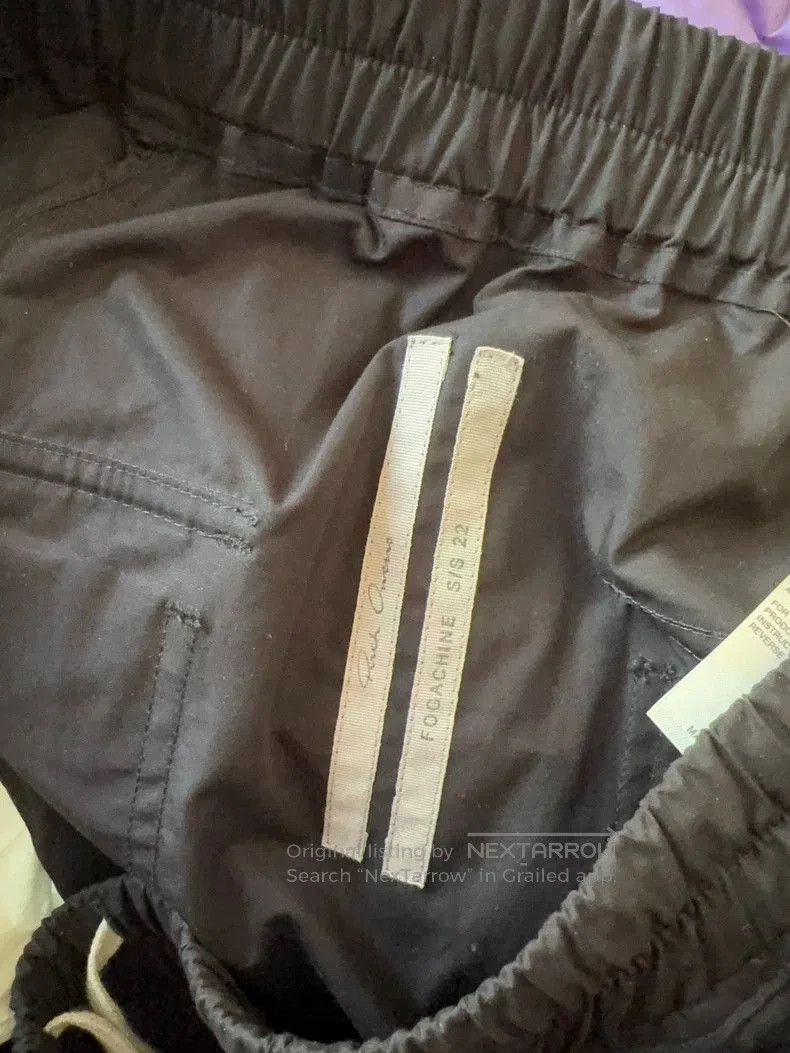 Rick Owens Rick Owens SS22 Drawstring Cropped Casual Pants. Size US 28 / EU 44 - 3 Thumbnail