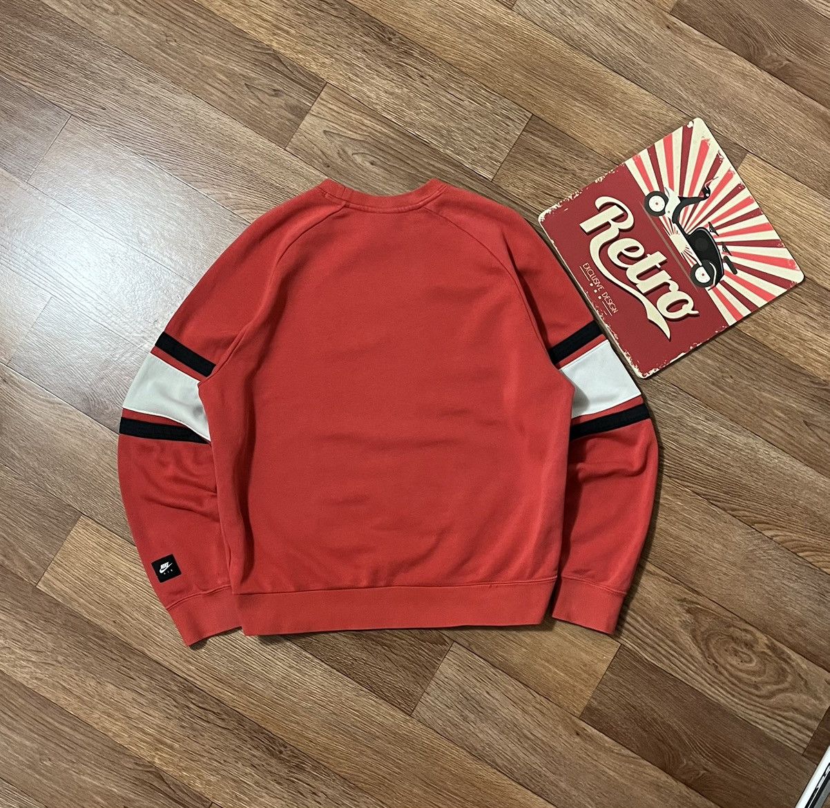 Nike Nike Air Big Logo Swoosh Crewneck Sweatshirt Size US M / EU 48-50 / 2 - 7 Thumbnail