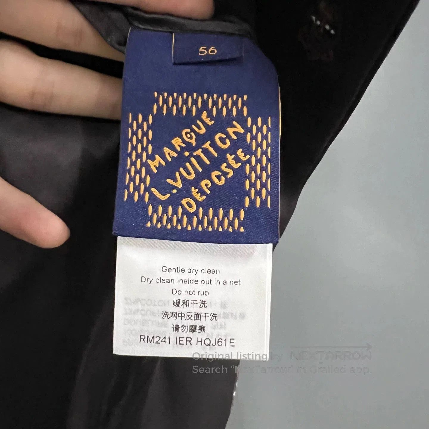 Louis Vuitton Louis Vuitton Brown Logo Embroidered Jacket. Size US L / EU 52-54 / 3 - 5 Thumbnail