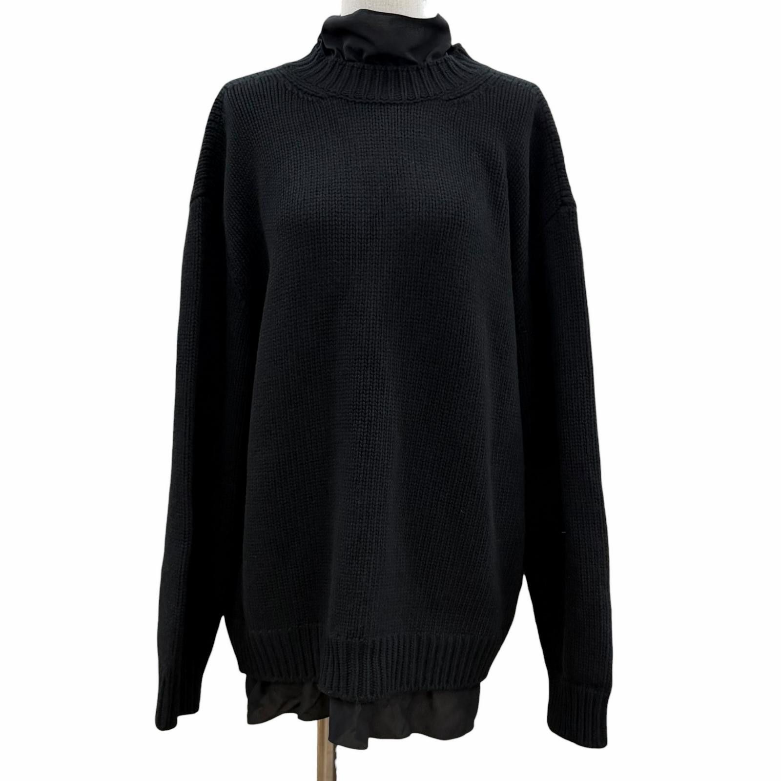 Gucci Gucci Gucci Wool Cashmere Knitwear Textile Tops DUTY FREE for USA Size ONE SIZE - 1 Thumbnail