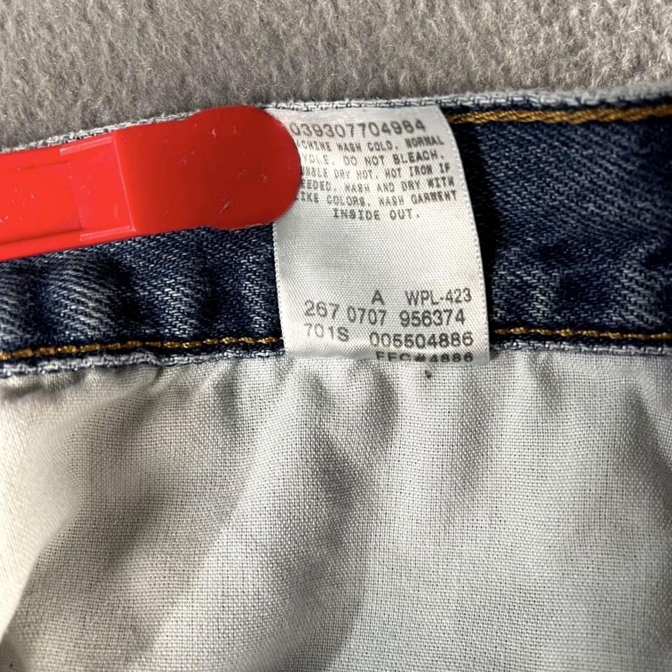 Levi's Levi's 550 Relaxed Fit Jeans Mens 40x32 Denim Blue Medium-Wash Pockets Vintage Style Size US 40 / EU 56 - 7 Thumbnail