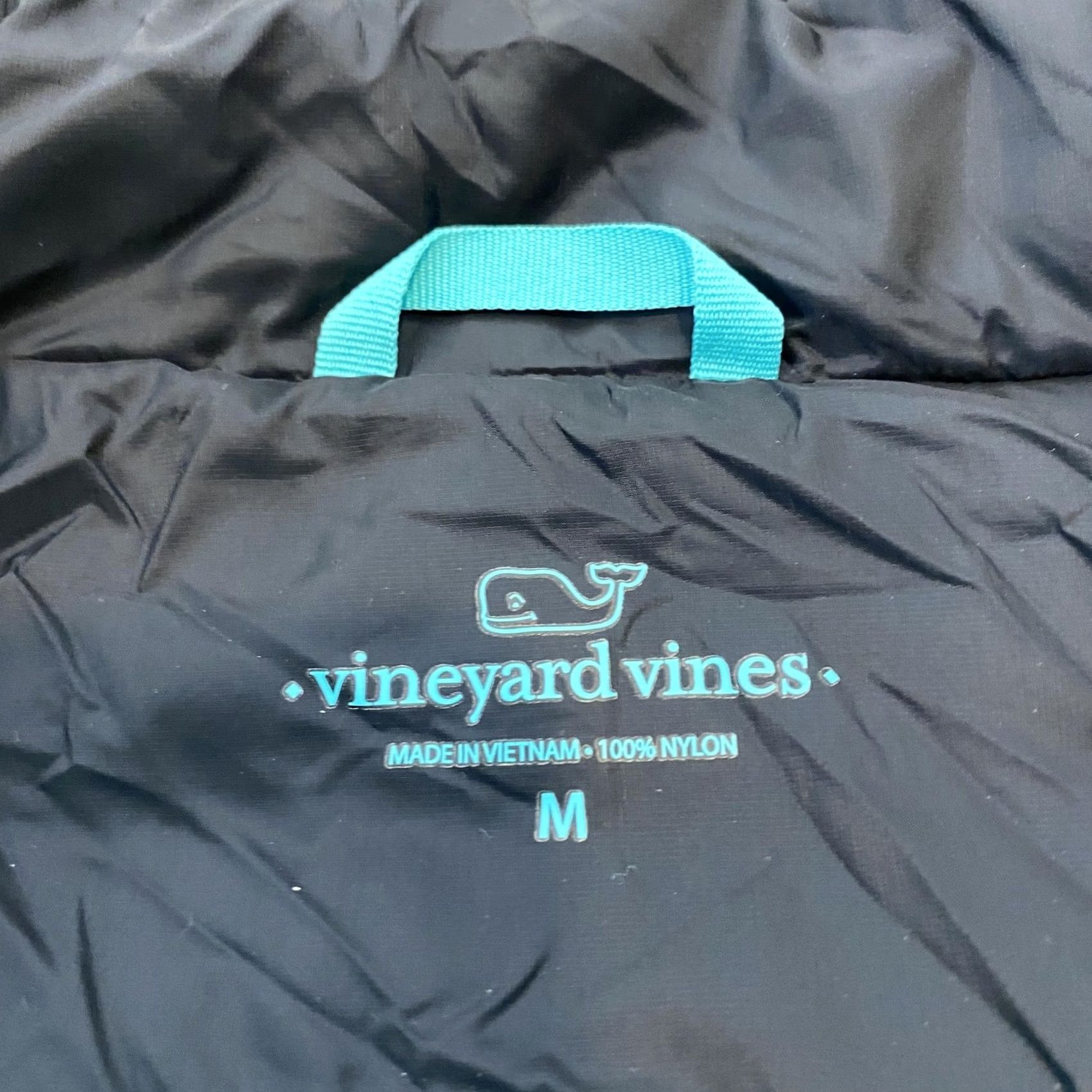 Vineyard Vines Vineyard Vines Vest Womens Medium Navy Quilted Puffer Full Zip Nylon Size M / US 6-8 / IT 42-44 - 5 Thumbnail