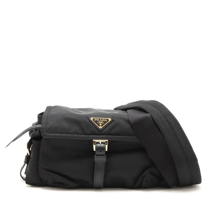 Prada Tessuto Explorer Medium Nylon Leather Two-Way Shoulder Bag Size ONE SIZE - 1 Thumbnail