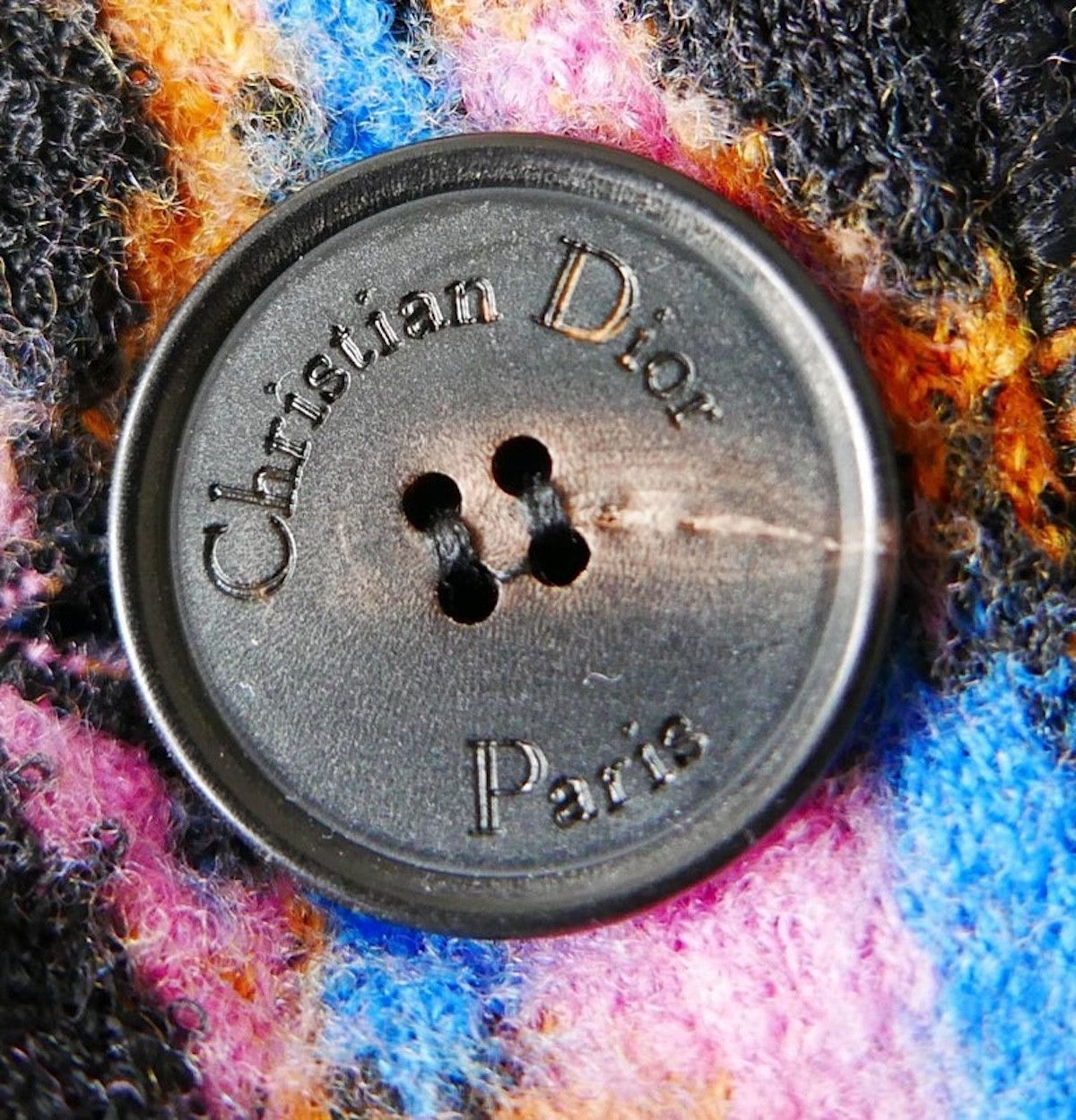 Dior Dior SS22 Leopard Neon Logo Wool Coat Size M / US 6-8 / IT 42-44 - 7 Thumbnail