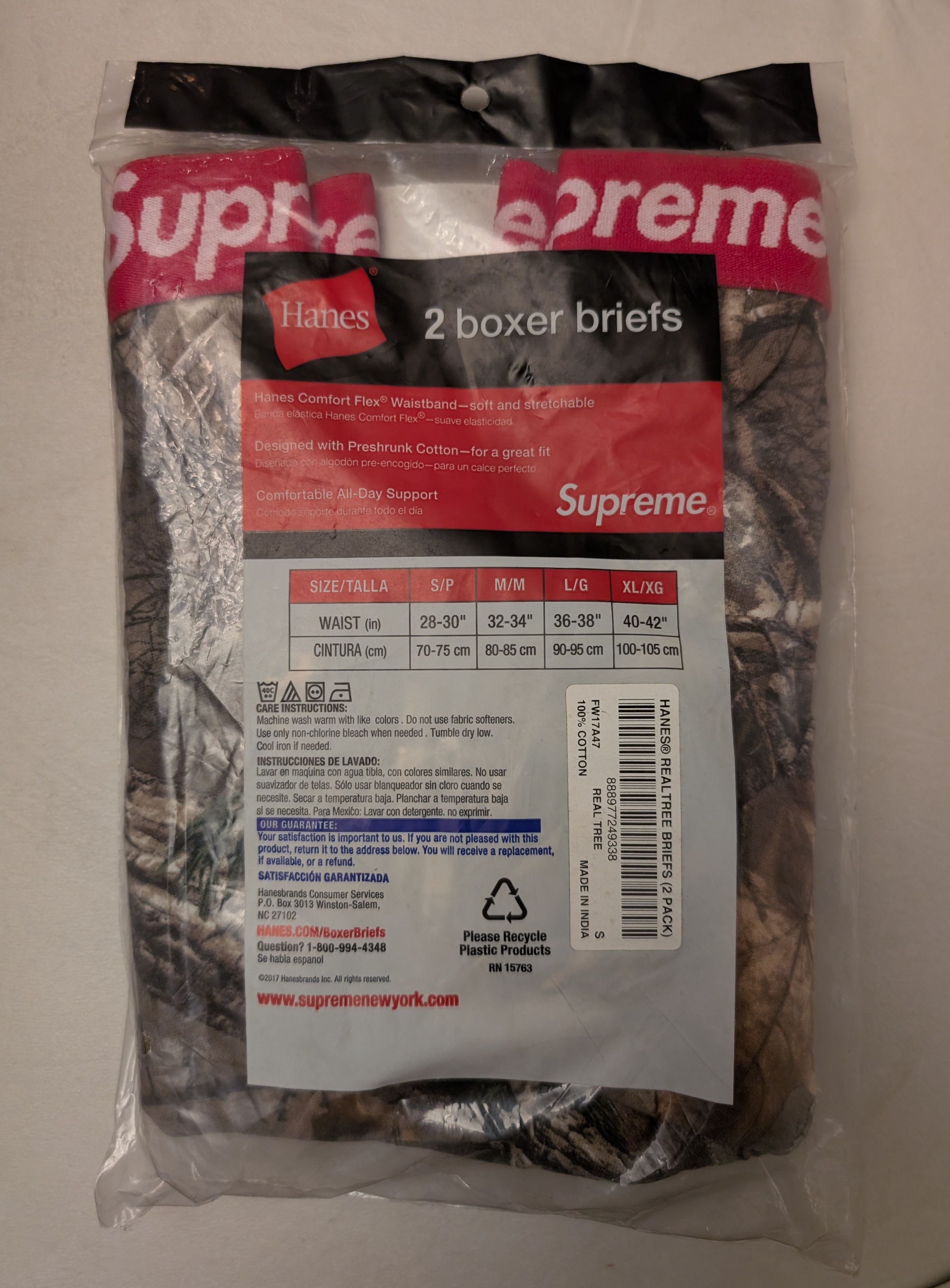 Supreme Hanes Realtree Boxer Briefs (2 Pack) Size 30 - 2 Thumbnail