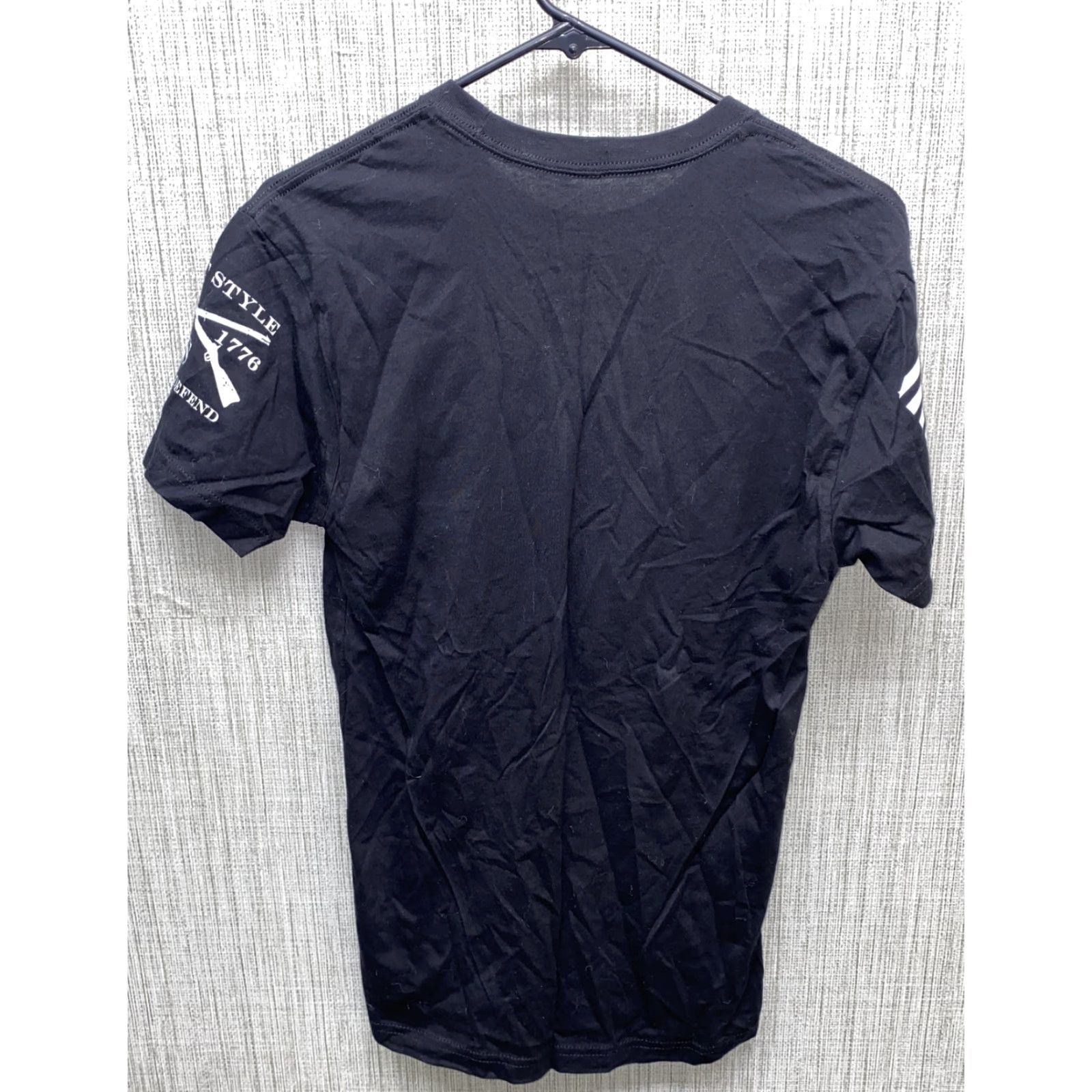 Vintage Grunt Style T-Shirt Mens Black Print Short Sleeve Size S Shirt Regular Cotton Black Mens Size S Size US S / EU 44-46 / 1 - 4 Thumbnail