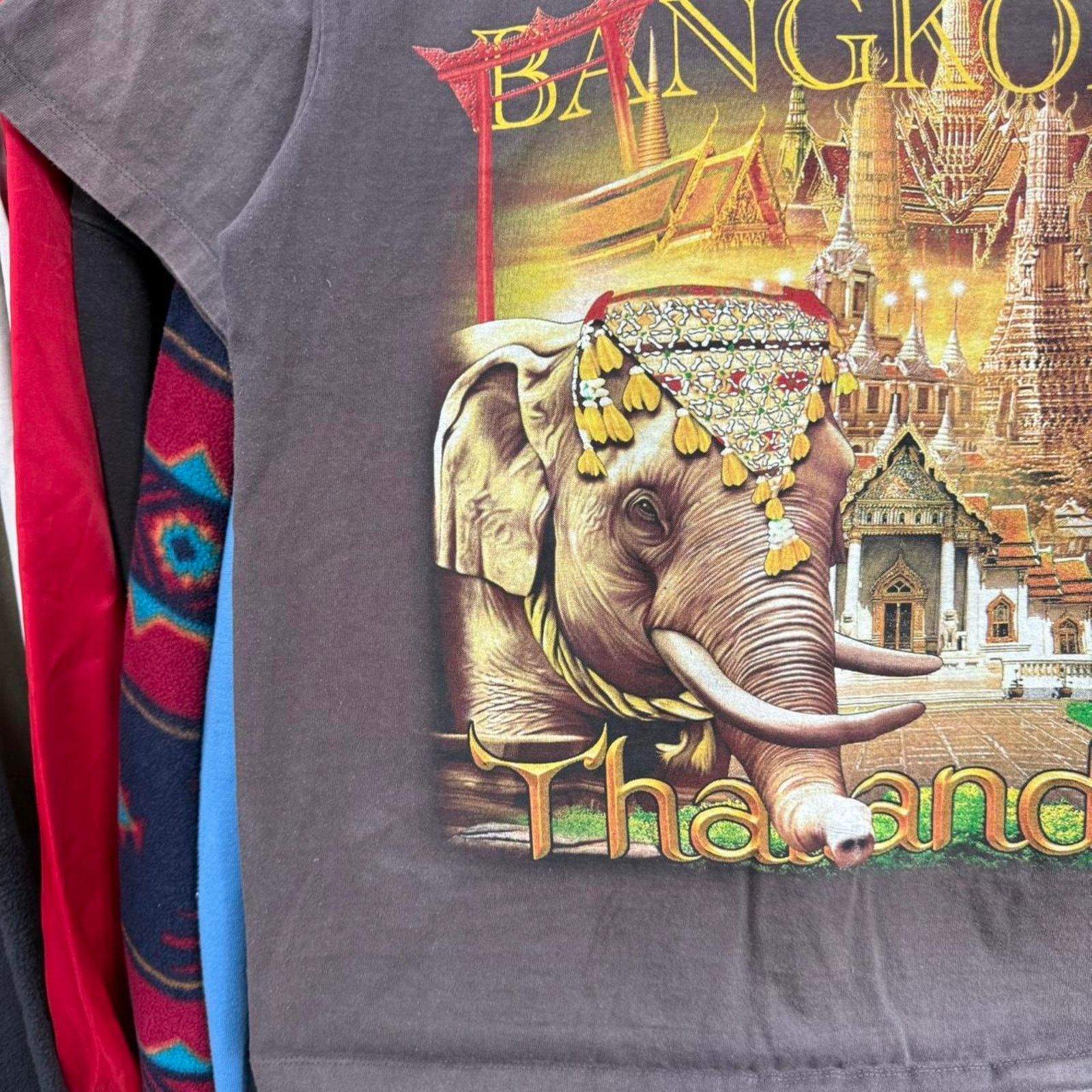 Other Vintage Bangkok Thailand Elephant Shirt With Cool Graphic Size US L / EU 52-54 / 3 - 5 Thumbnail