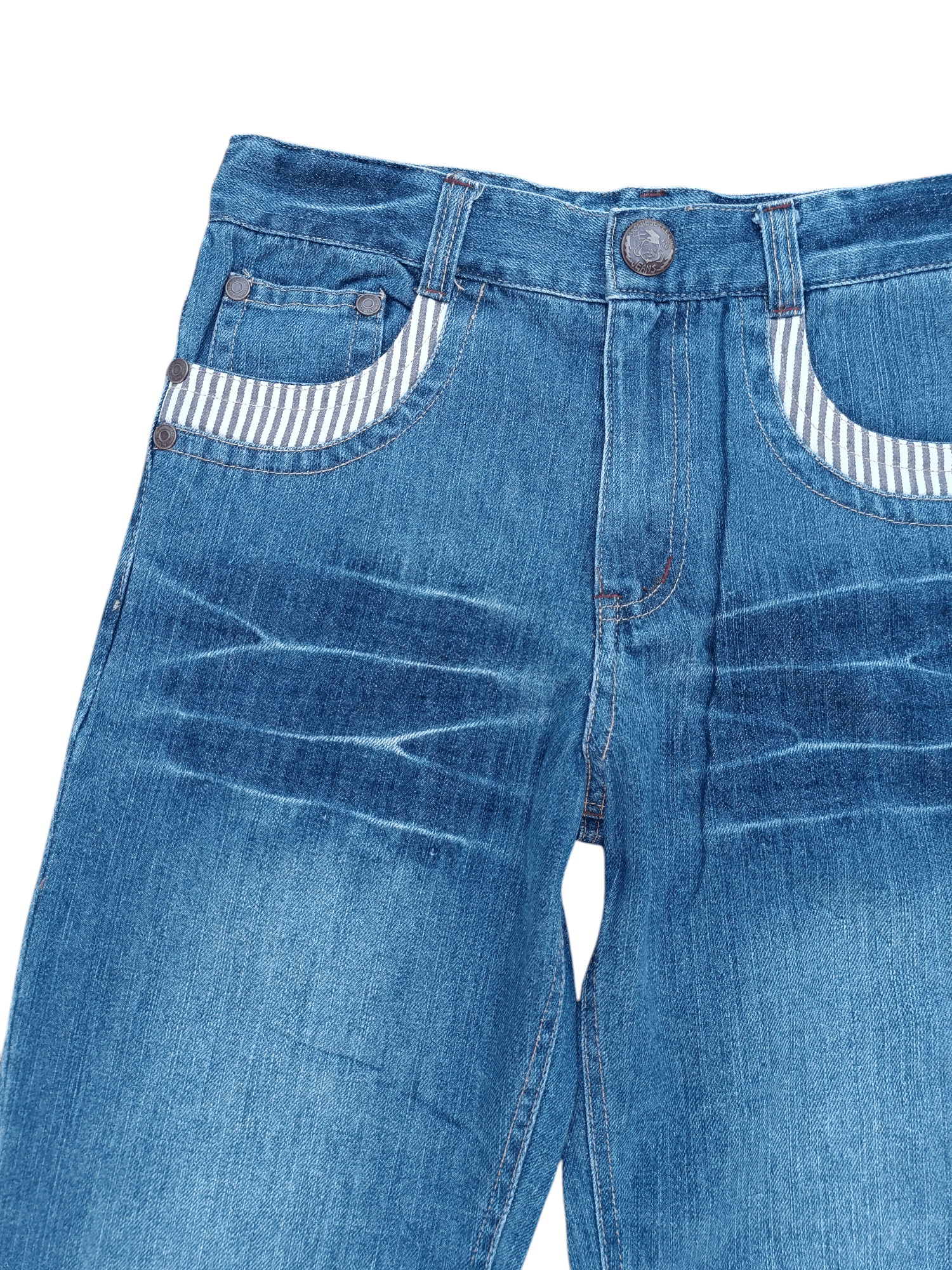 Japanese Brand JAPANESE FEELING JEANS CAR RACING CIRCUIT JEANS Size US 30 / EU 46 - 3 Thumbnail