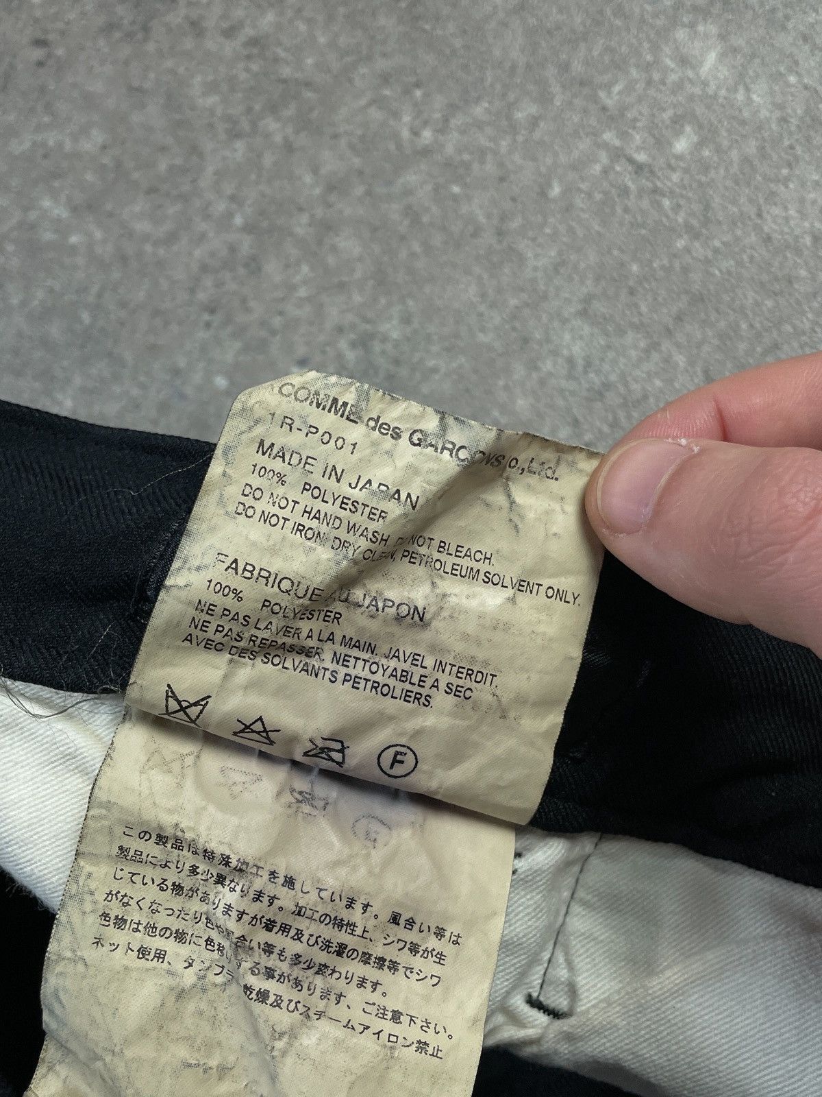 Comme des Garcons Comme des garcons black Buckle archive Pants trousers Size US 36 / EU 52 - 5 Thumbnail