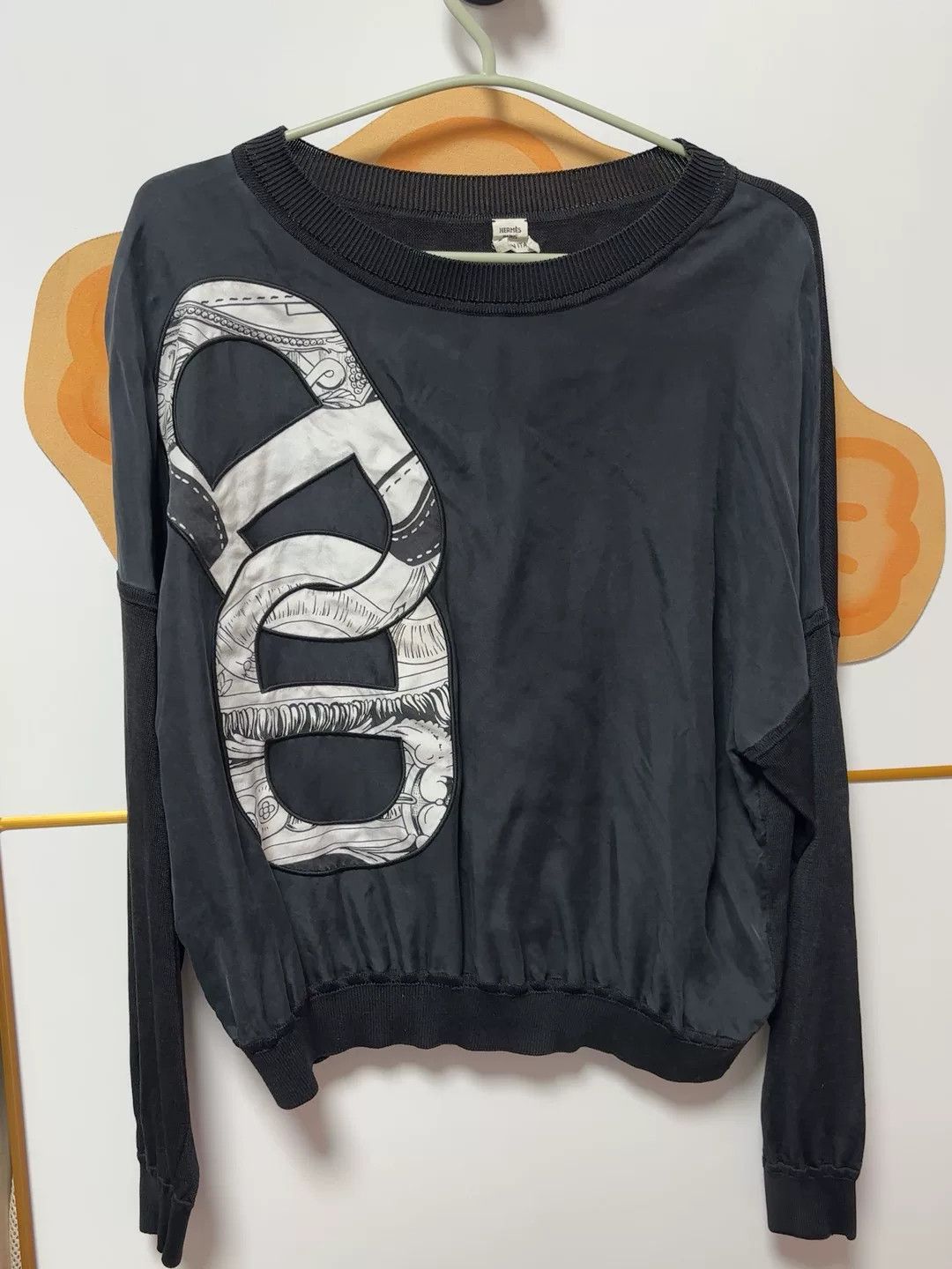 Hermes Hermes Black Pig Nose Sweater Size US M / EU 48-50 / 2 - 1 Thumbnail