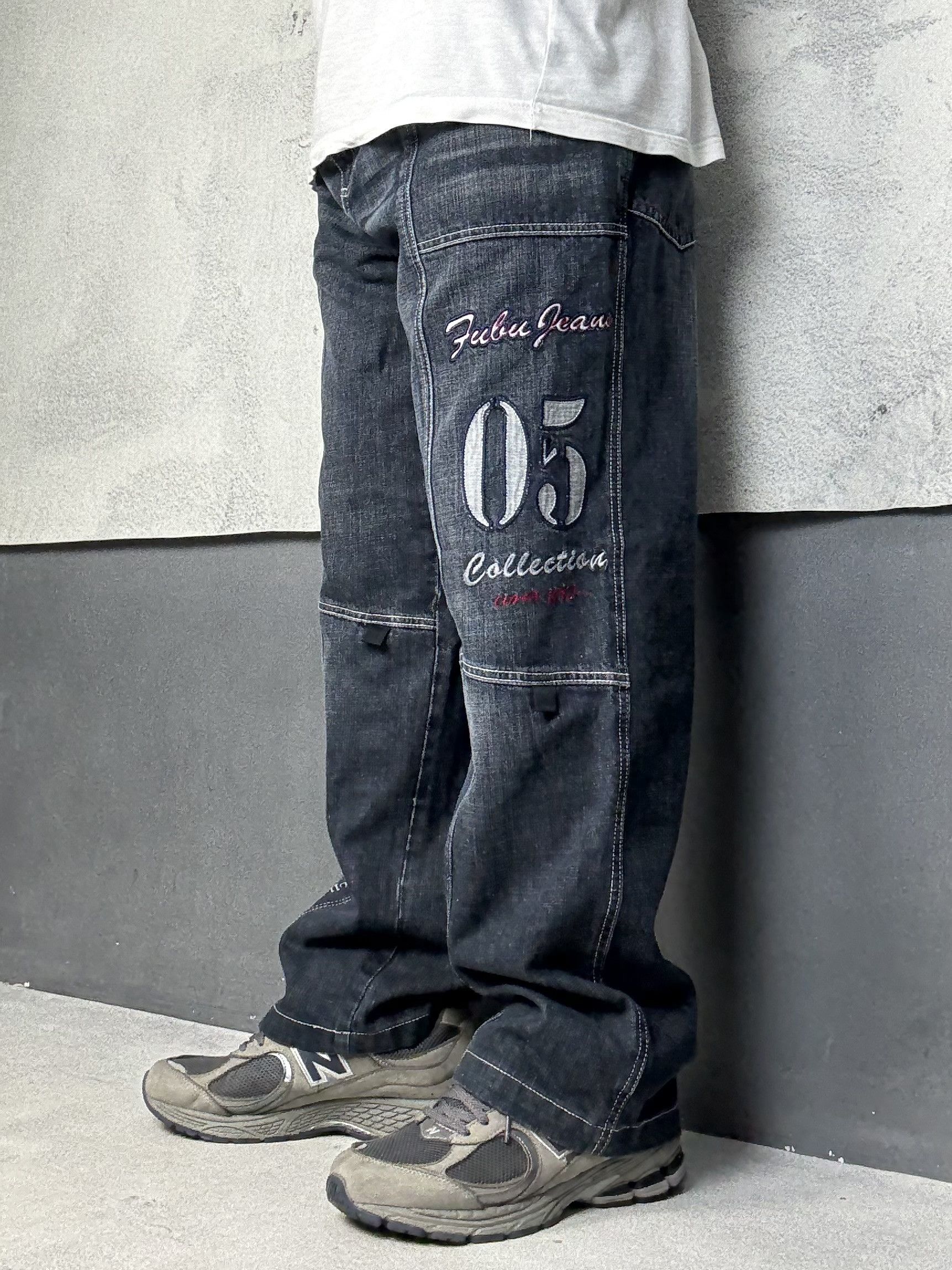 Fubu Vintage Y2K Fubu Baggy Denim Jeans Size US 36 / EU 52 - 3 Thumbnail