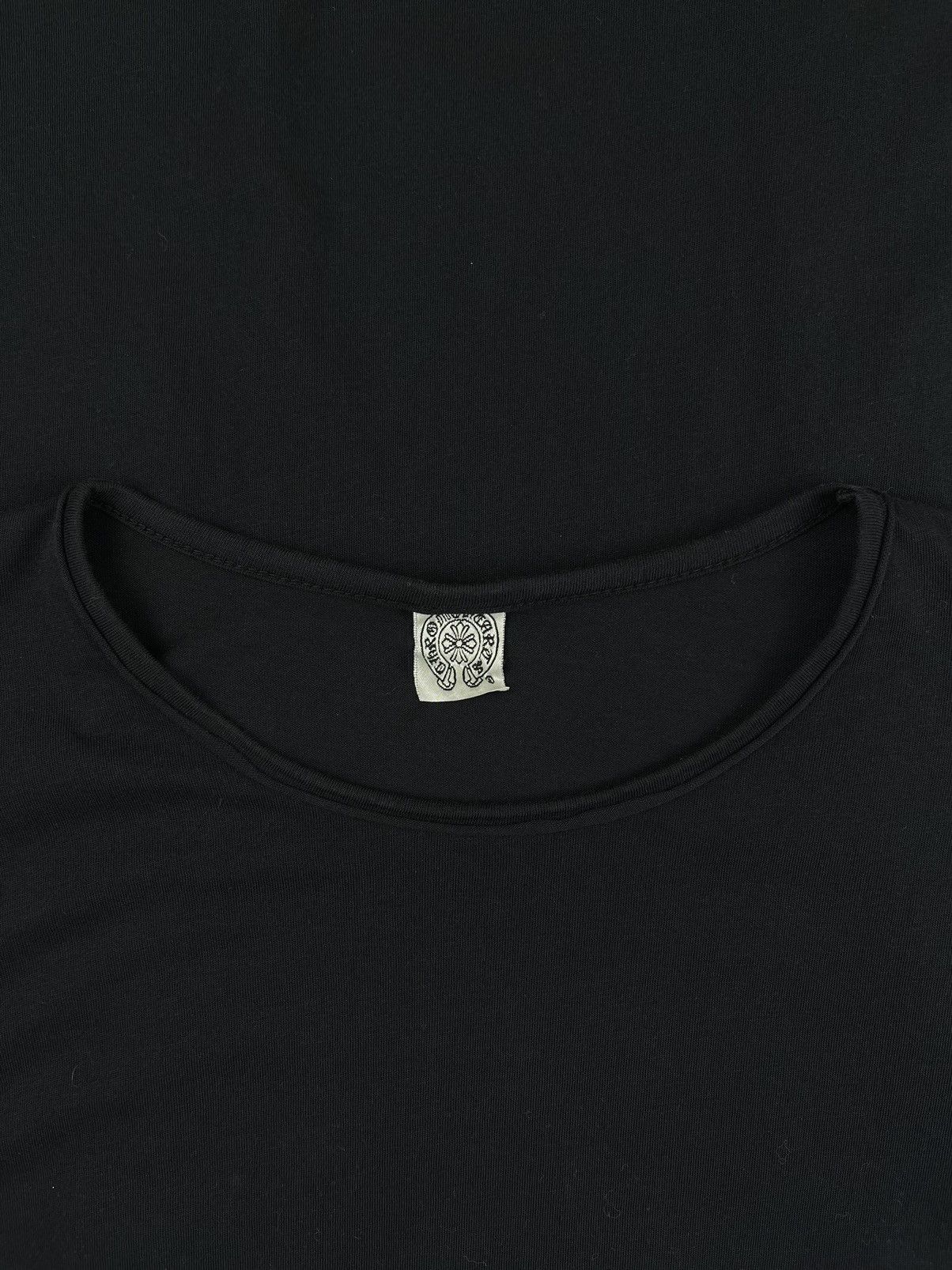Chrome Hearts × Vintage Chrome Hearts Vintage Scroll Sleeve Logo Longsleeve Shirt Size US S / EU 44-46 / 1 - 7 Thumbnail