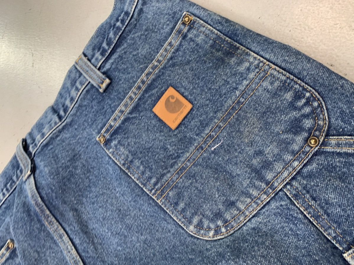 Carhartt Vintage Carhartt B73 DST distressed double knee denim Size US 42 / EU 58 - 7 Thumbnail