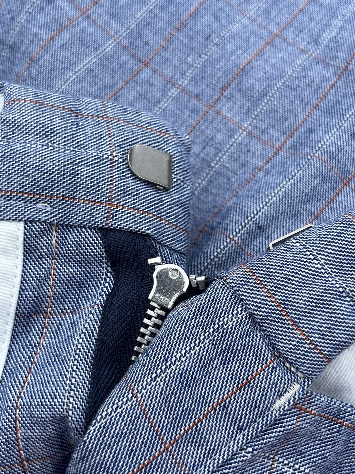 Comme des Garcons SS2001 Junya Watanabe X Comme Des Garcons Checked Shorts Size US 30 / EU 46 - 11 Thumbnail