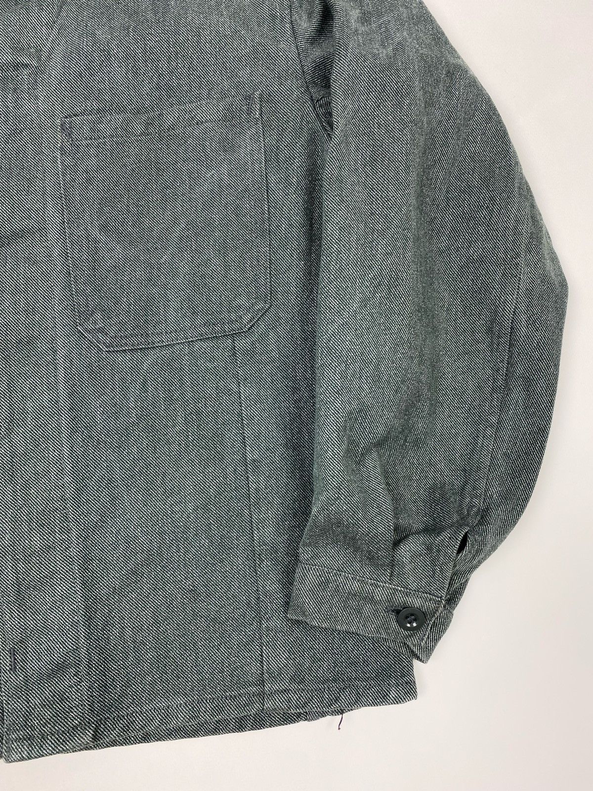Vintage 1970’s Vintage Swiss Salt & Pepper 2 Pocket Boxy Work Jacket Size US S / EU 44-46 / 1 - 5 Thumbnail