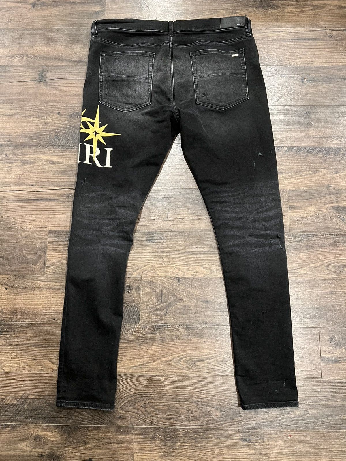Amiri Amiri Starburst Applique Jeans Size US 38 / EU 54 - 3 Thumbnail