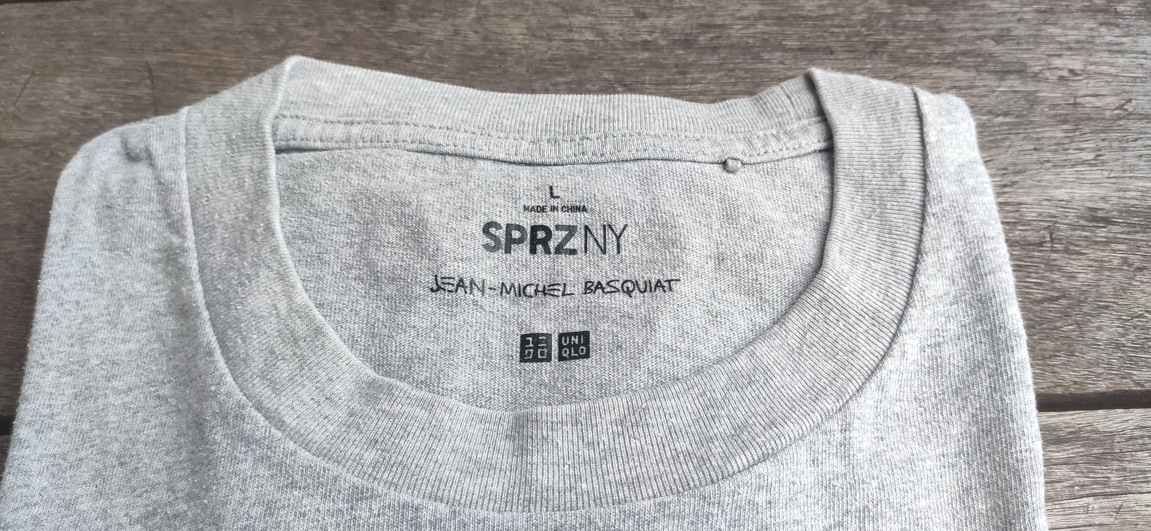 Jean-Michel Basquiat × Uniqlo Uniqlo x Jean Michel Basquiat x SPRZ NY Size US L / EU 52-54 / 3 - 3 Thumbnail
