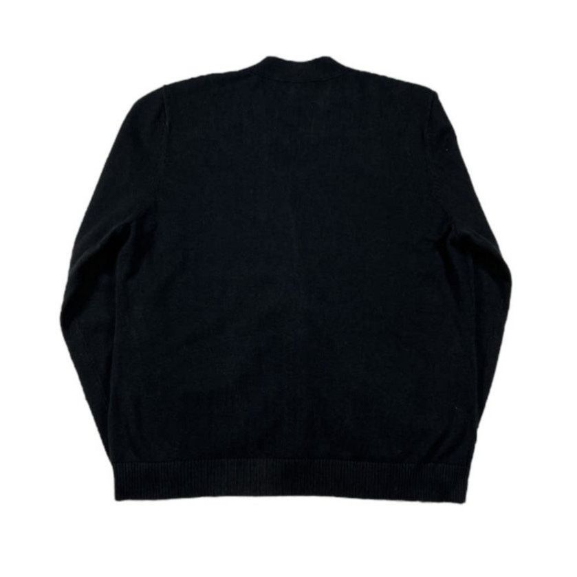 NBDN Nobrandedon Appleseed’s Black Sweater Cardigan | Size L Size L / US 10 / IT 46 - 2 Thumbnail