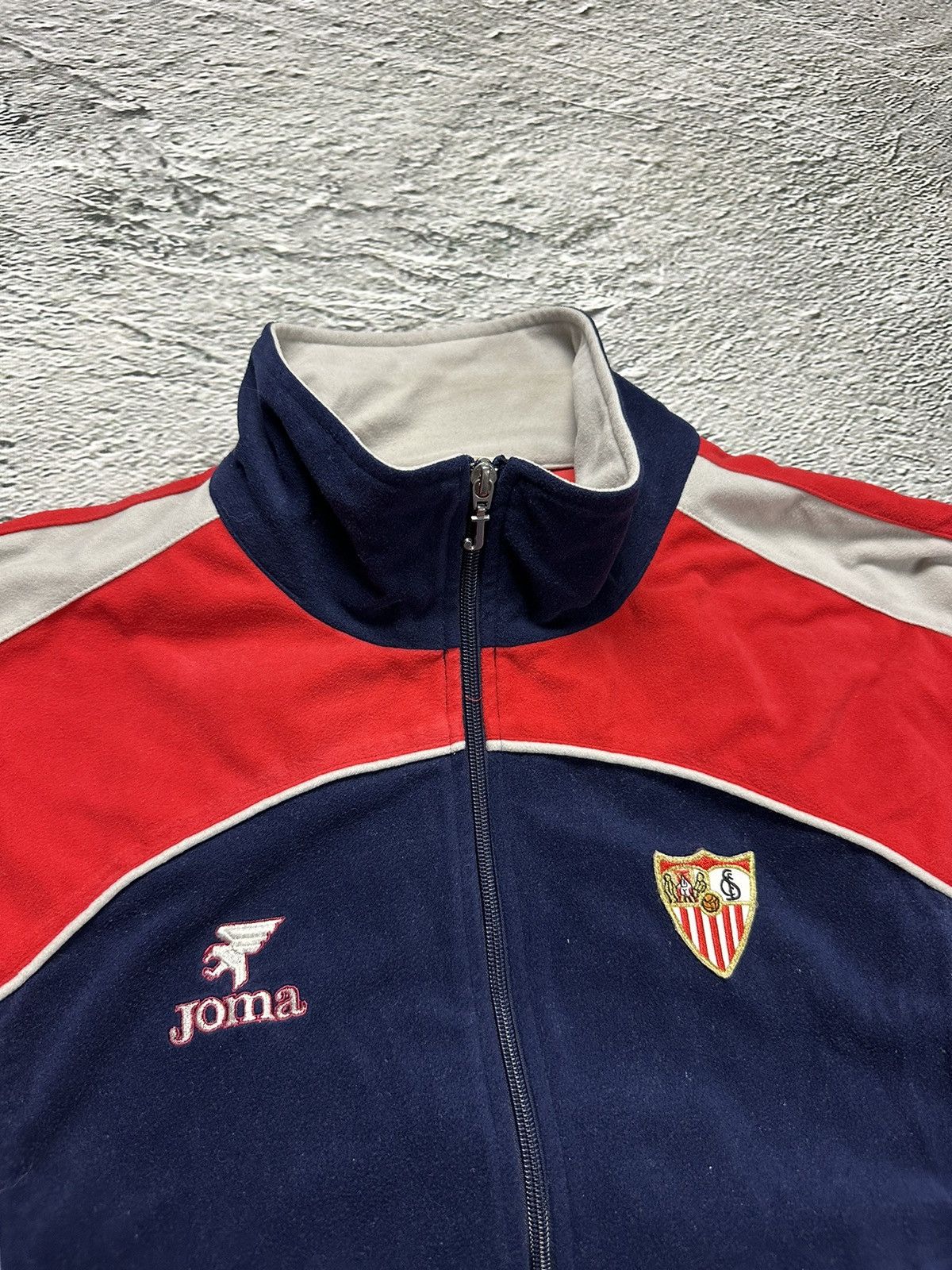 Joma × Vintage Sevilla joma vintage track jacket 2001 02 zip sweatshirt Size US XXL / EU 58 / 5 - 2 Thumbnail