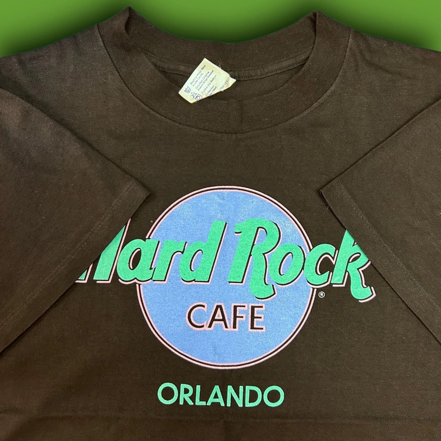 Hard Rock Cafe Vintage 90s Hard Rock Cafe Orlando T Shirt Size US L / EU 52-54 / 3 - 1 Thumbnail