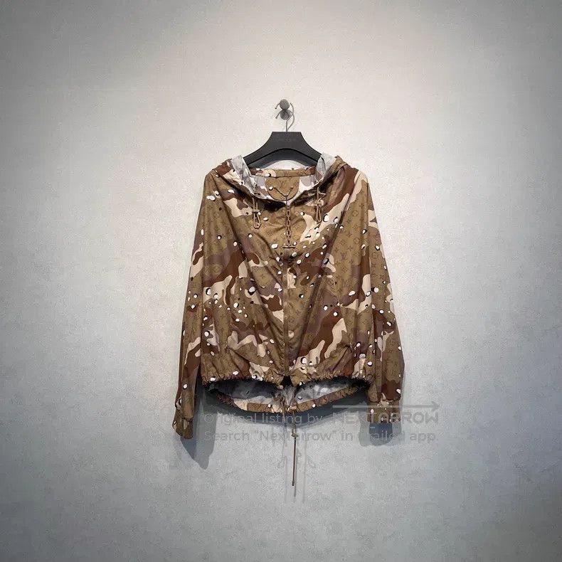 Louis Vuitton Louis Vuitton Camo full print zipper jacket Size US M / EU 48-50 / 2 - 1 Thumbnail