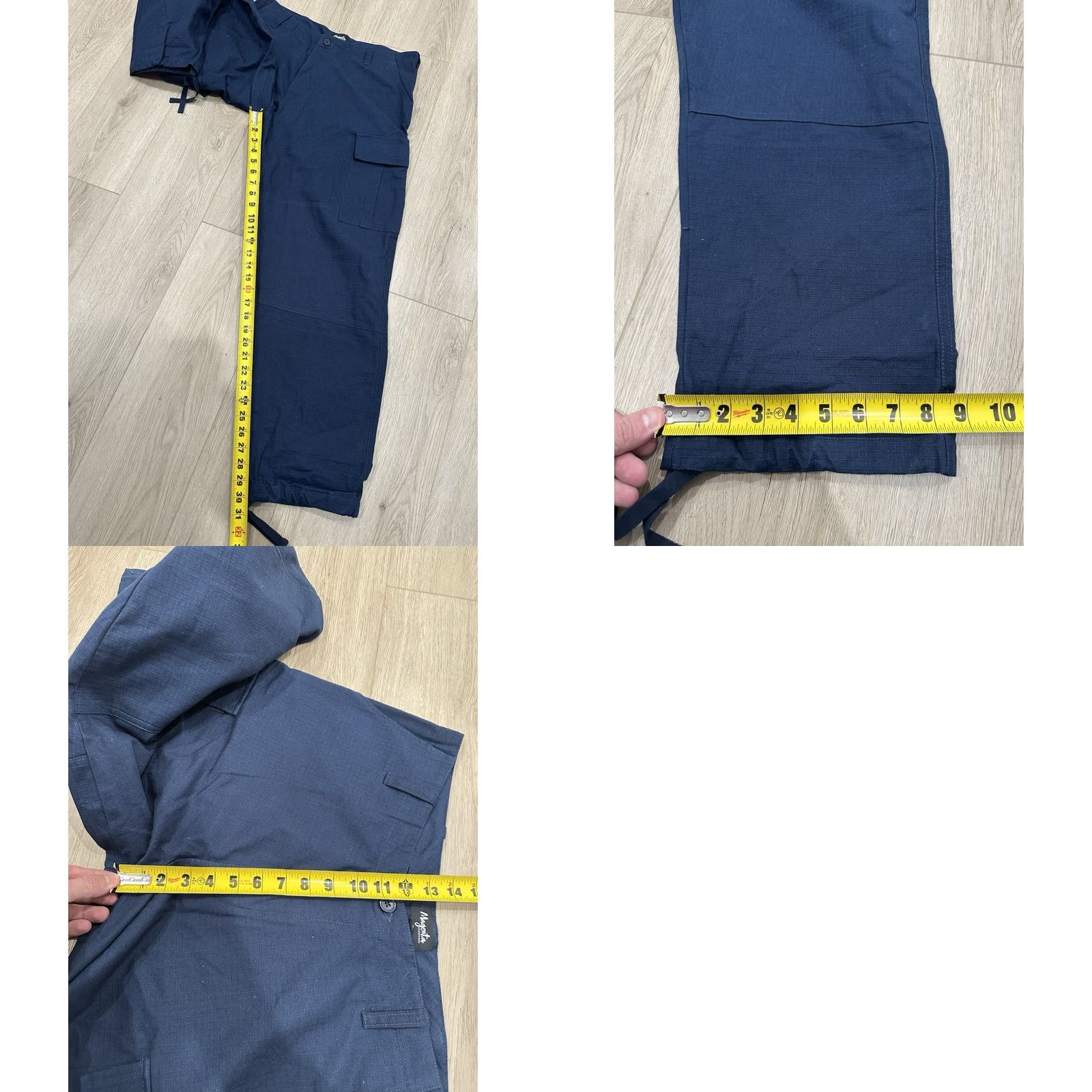 Magenta Skateboards NWT Magenta Cargo Pants XL Blue Ripstop Navy Magenta Skateboarding Pants Men XL Cargo Chad? Size US 36 / EU 52 - 10 Thumbnail