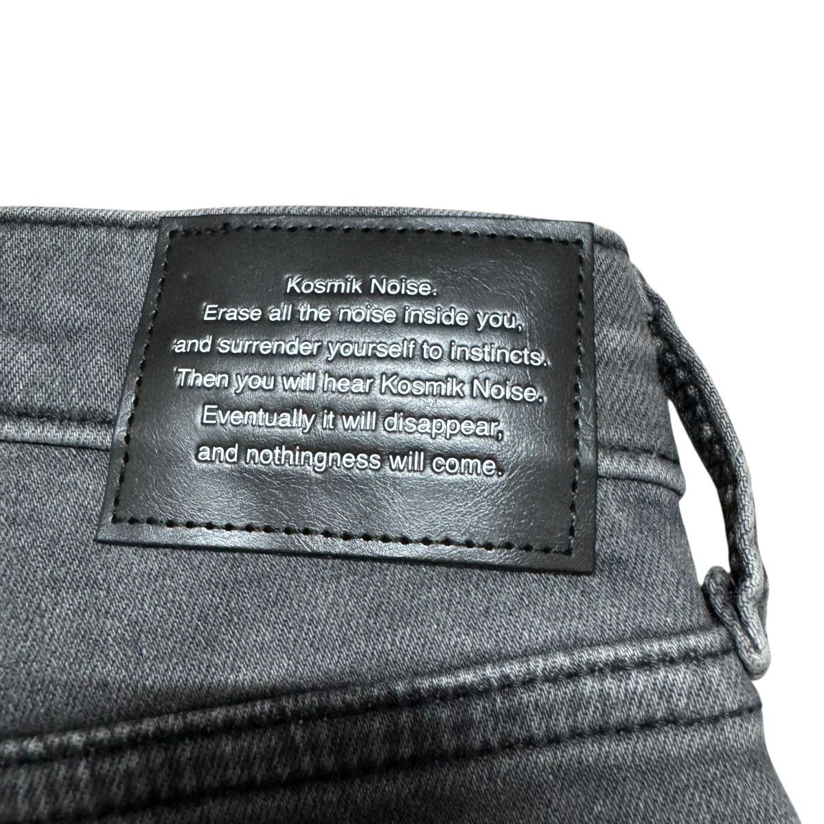 GU × Undercover Gu x Undercover Kosmic Noise Distressed Jeans Size US 31 - 13 Thumbnail
