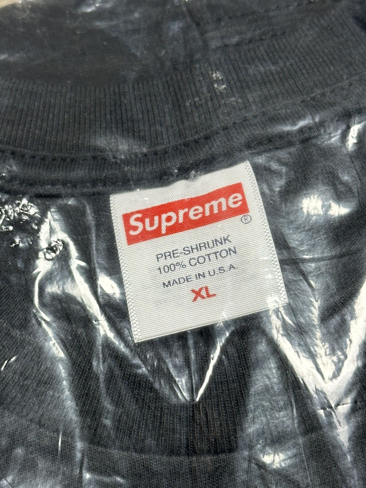 Supreme Supreme Stencil Tee - Black - XL - FW23 Size US XL / EU 56 / 4 - 4 Thumbnail