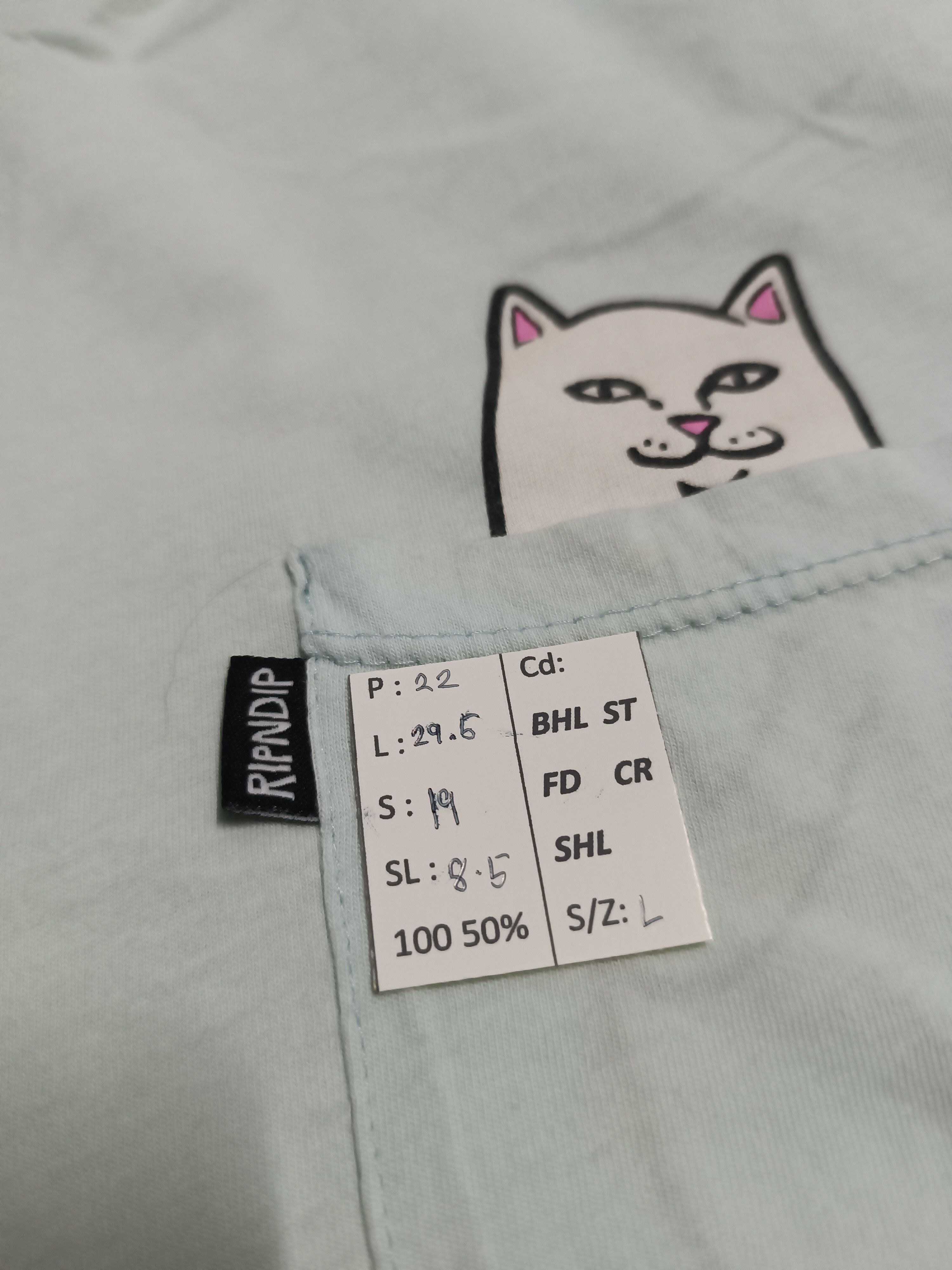 RIPNDIP RIP N DIP LORD NERMAL FUNNY HUMOR POCKET TEE Size US M / EU 48-50 / 2 - 14 Thumbnail