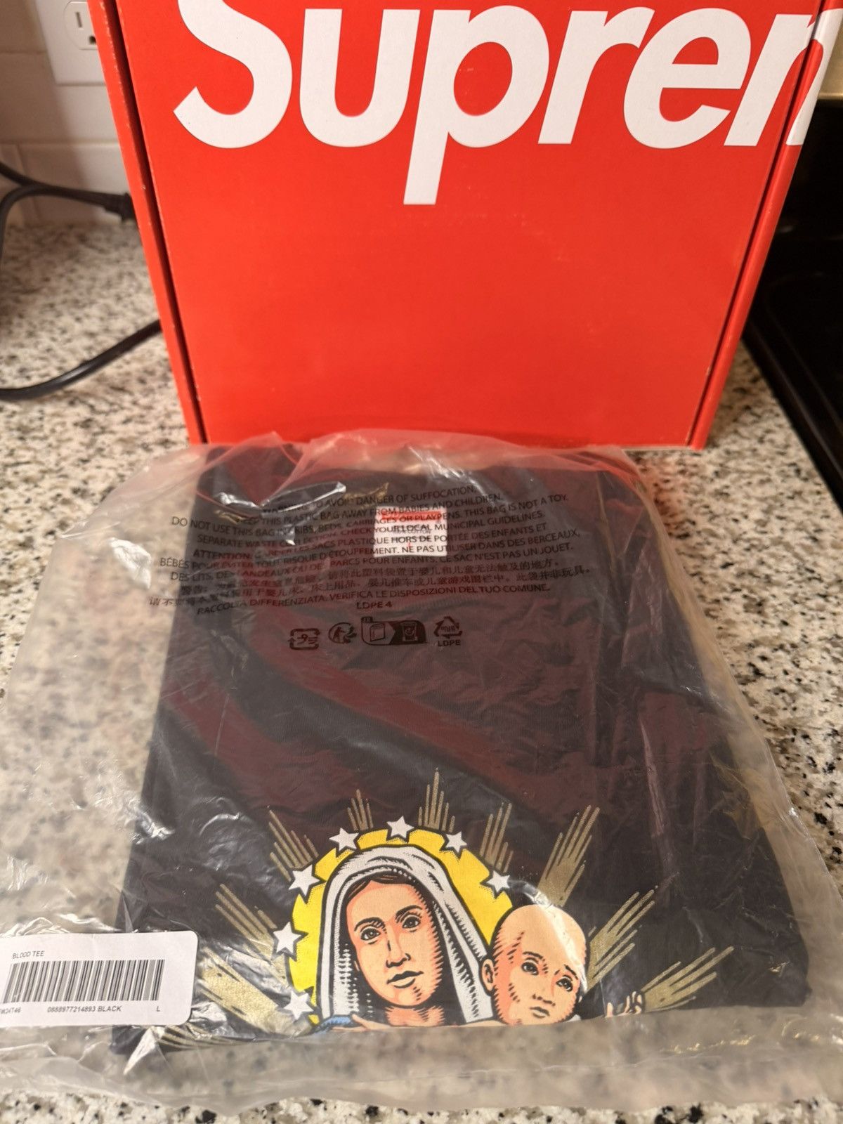 Supreme Supreme Blood Tee🔥 Size US L / EU 52-54 / 3 - 2 Thumbnail