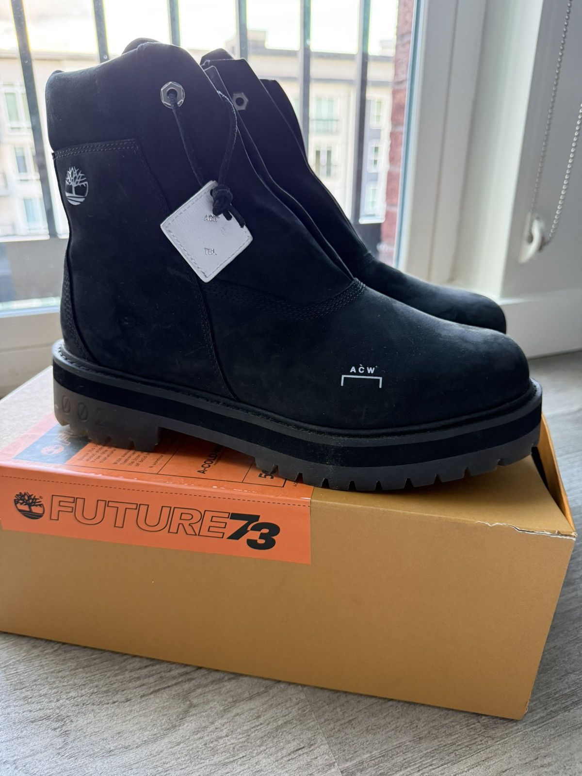 A-COLD-WALL* × Timberland Timberland x A Cold Wall 6 inch Zip Boot