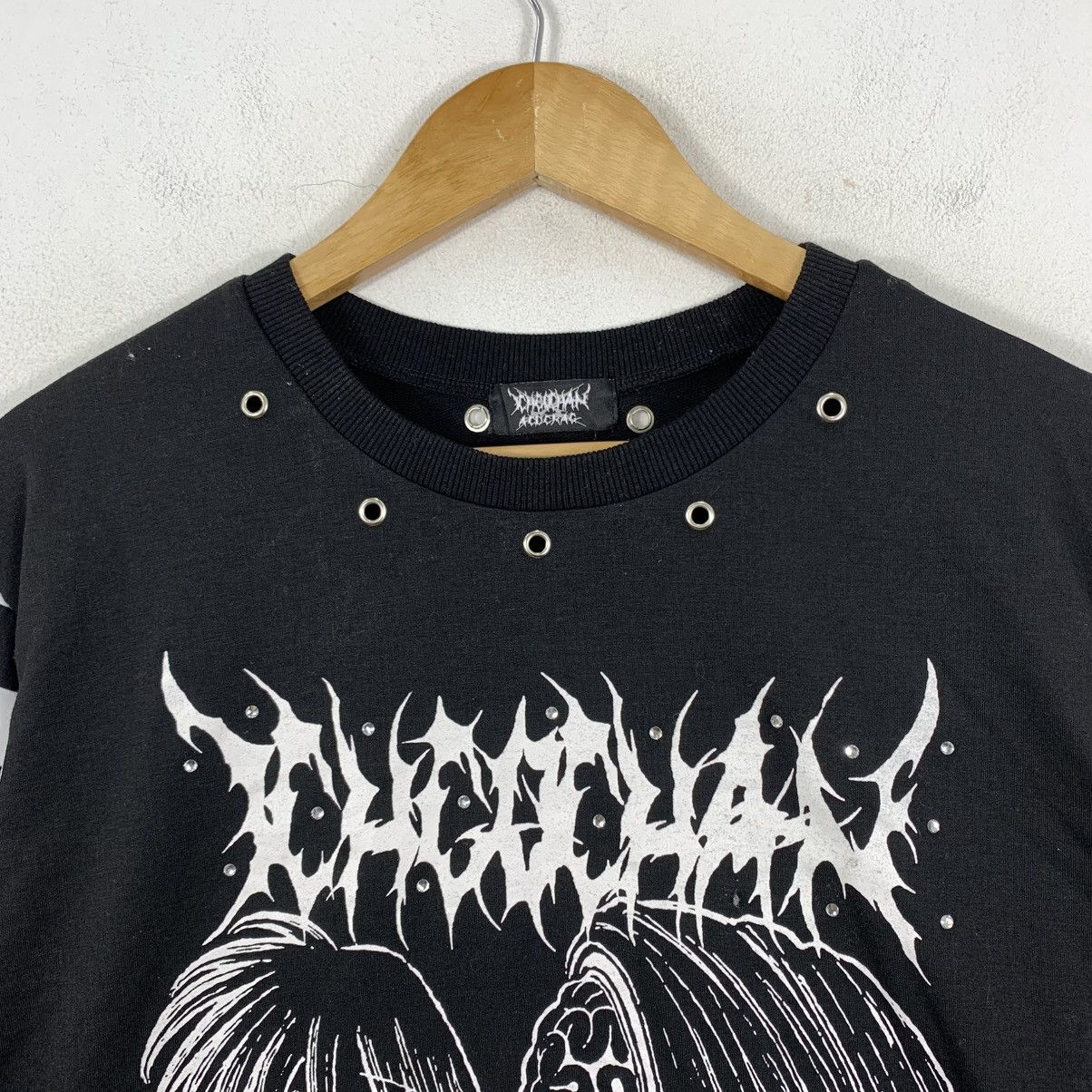 Japanese Brand ACDC RAG Brain Drain Punk Bondage Gothic Japanese Tshirt Size US M / EU 48-50 / 2 - 5 Thumbnail