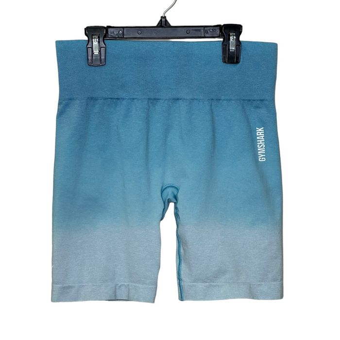 Gymshark Gymshark blue adapt ombre seamless bike shorts size S