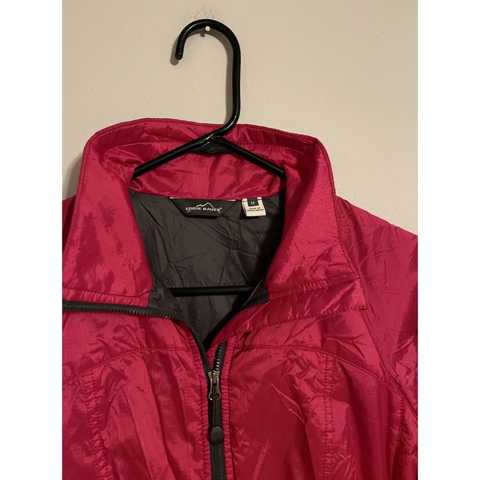 Eddie Bauer Eddie Bauer Pink Full Zip Insulated Lightweight Jacket Women's Medium M Nylon Shell Lining Polyester Fill Puffer Size M / US 6-8 / IT 42-44 - 3 Thumbnail