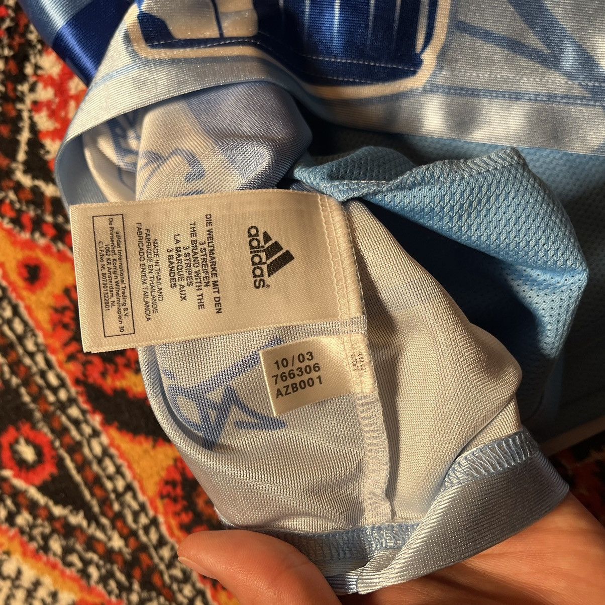 Adidas Vintage Adidas Backetball Rap double sided T-shirt🏀 Size US M / EU 48-50 / 2 - 10 Thumbnail