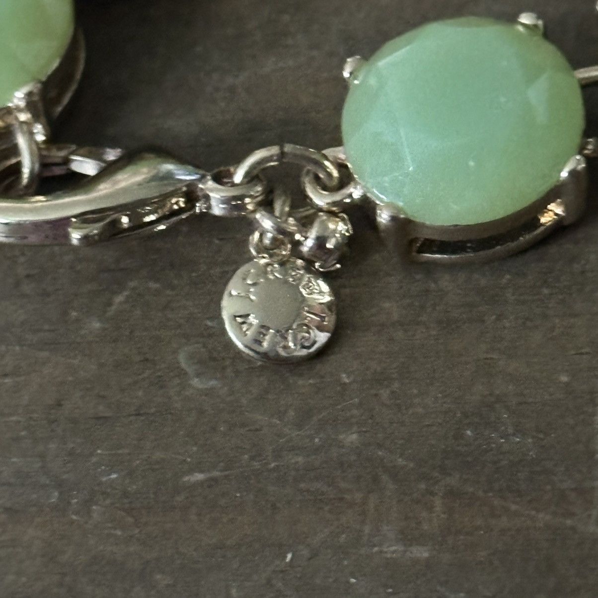 J.Crew J.Crew gold tone green cabochon stones bracelet Size ONE SIZE - 3 Thumbnail